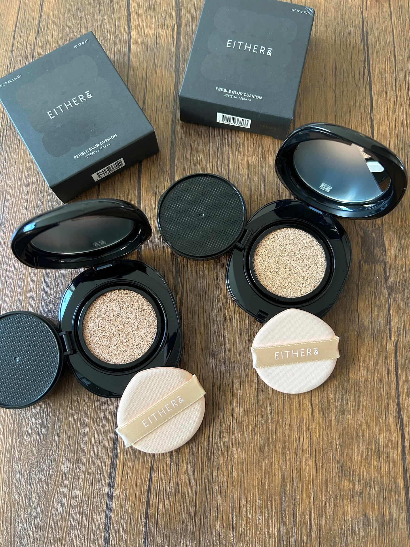 Pebble Blur Cushion/EITHER&/クッションファンデーションを使ったクチコミ(2枚目)