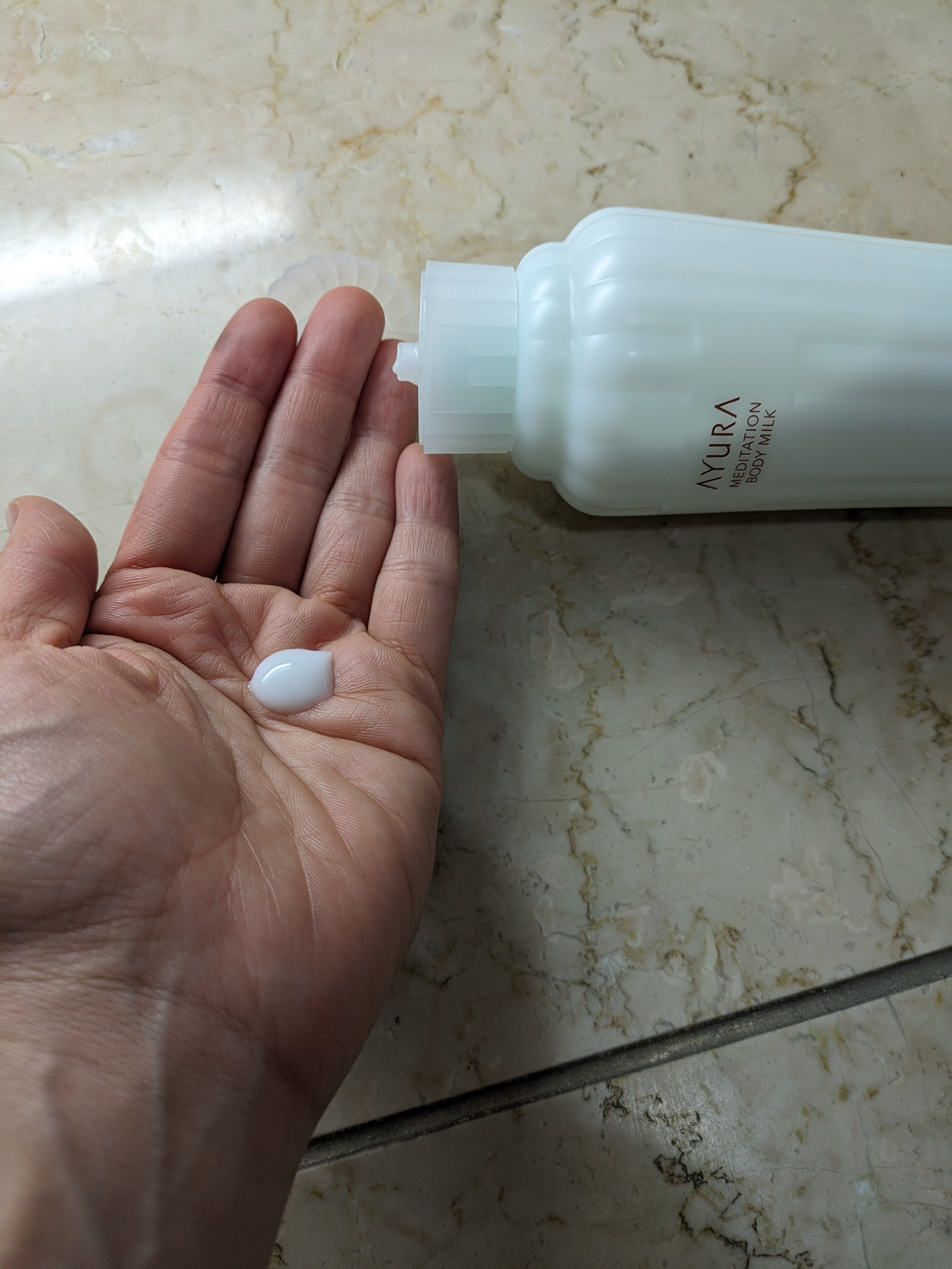 アユーラ　メディテーションボディミルクα/AYURA/ボディミルクを使ったクチコミ（2枚目）