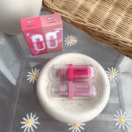 ジェルフィットティント/AMUSE/リップティントを使ったクチコミ(8枚目)