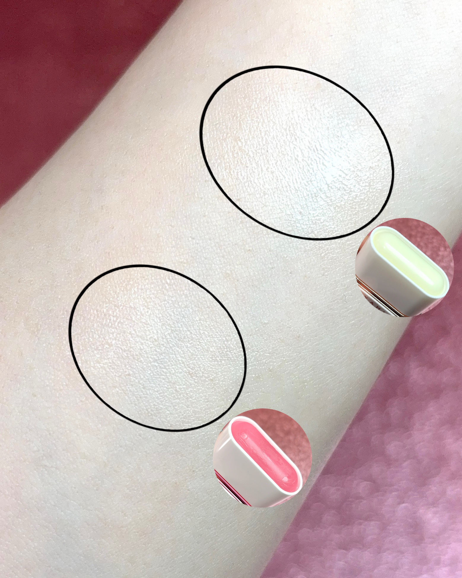 ベルベットグロウ サンスティック /KAHI/日焼け止めスティックを使ったクチコミ（3枚目）