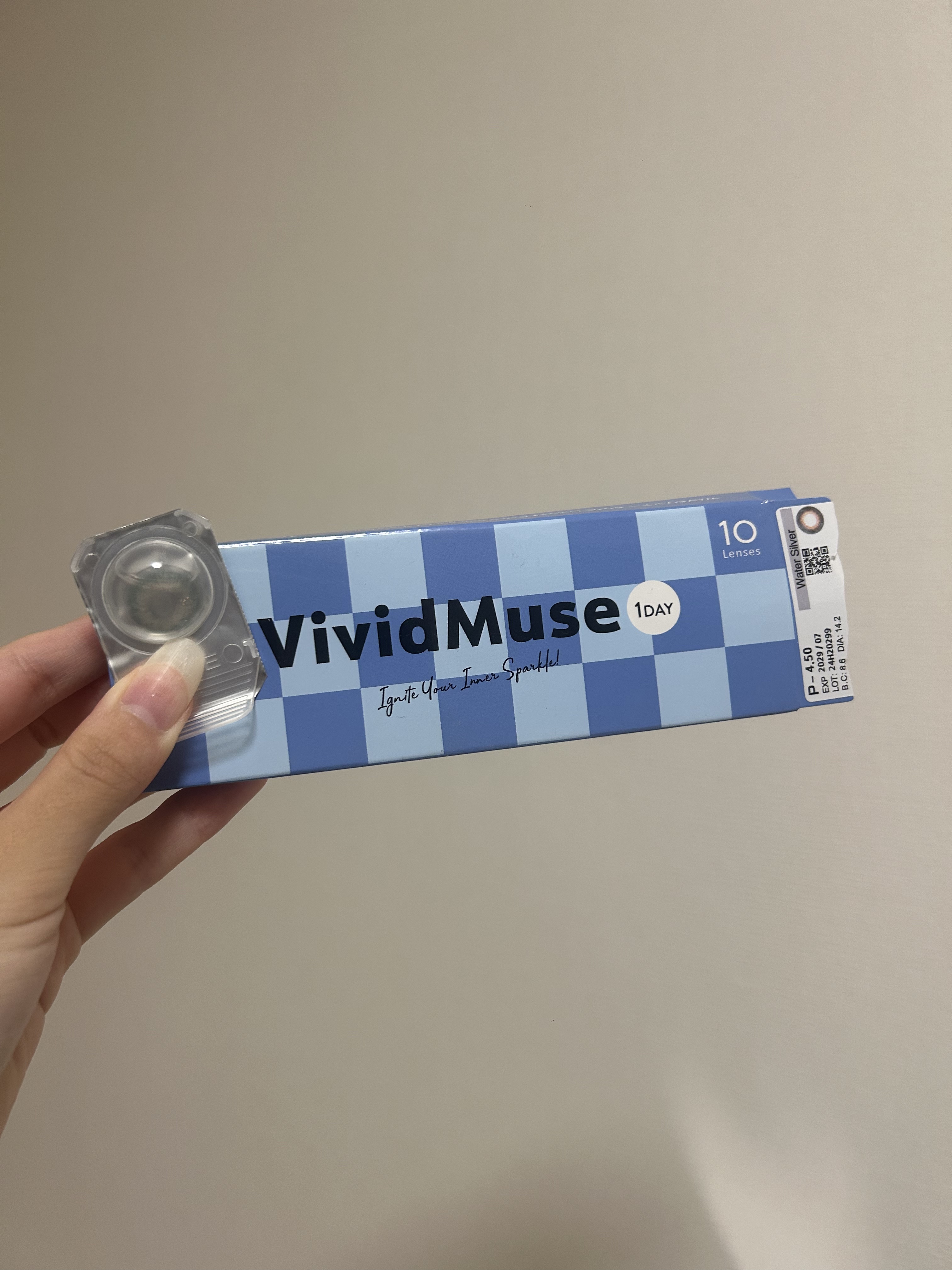 Quprie 1day/Quprié by R/ワンデー（１DAY）カラコンを使ったクチコミ（1枚目）