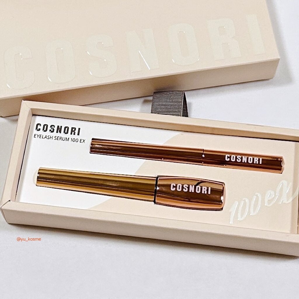 アイラッシュセラム100EX/COSNORI/まつげ美容液を使ったクチコミ(2枚目)