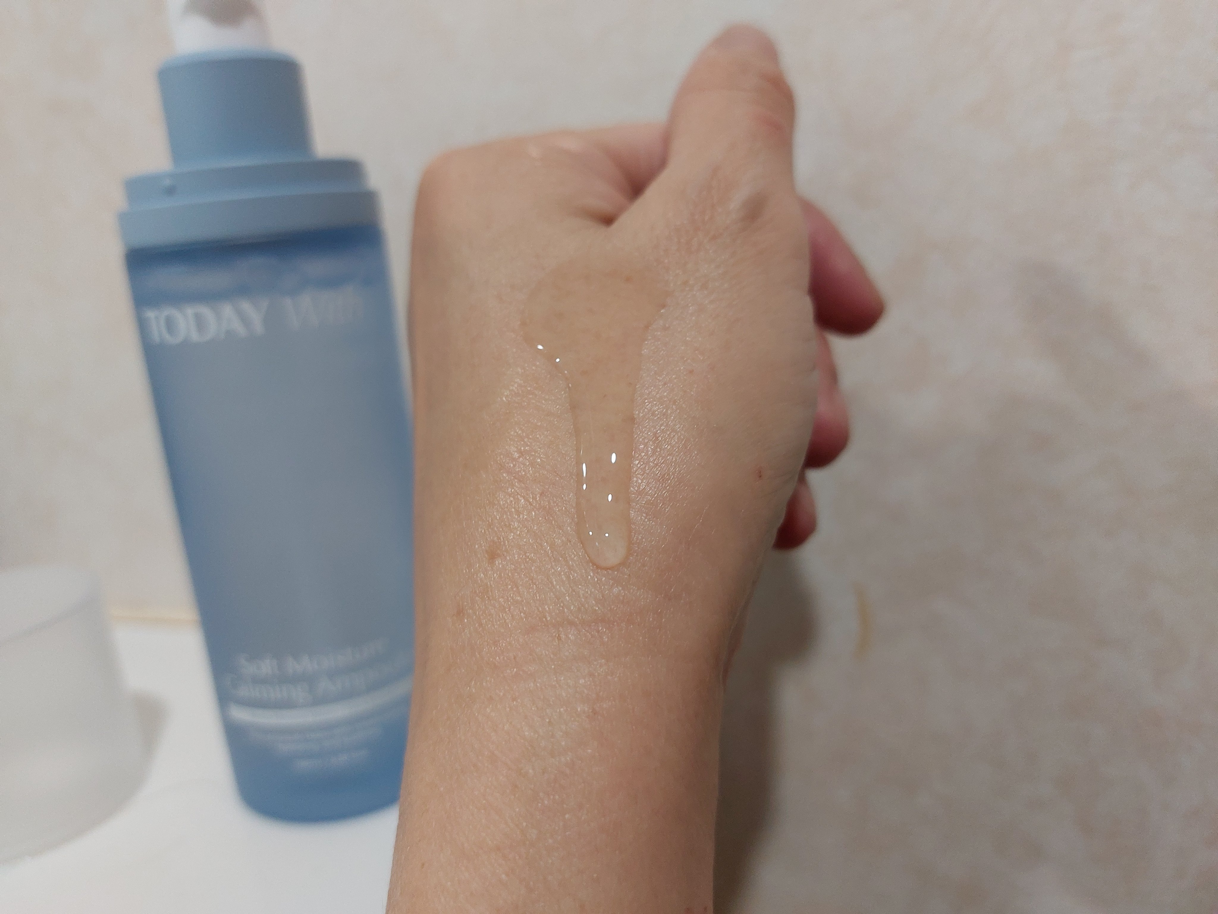 ソフトモイスチャーカーミングアンプル/TODAY With/美容液を使ったクチコミ（3枚目）