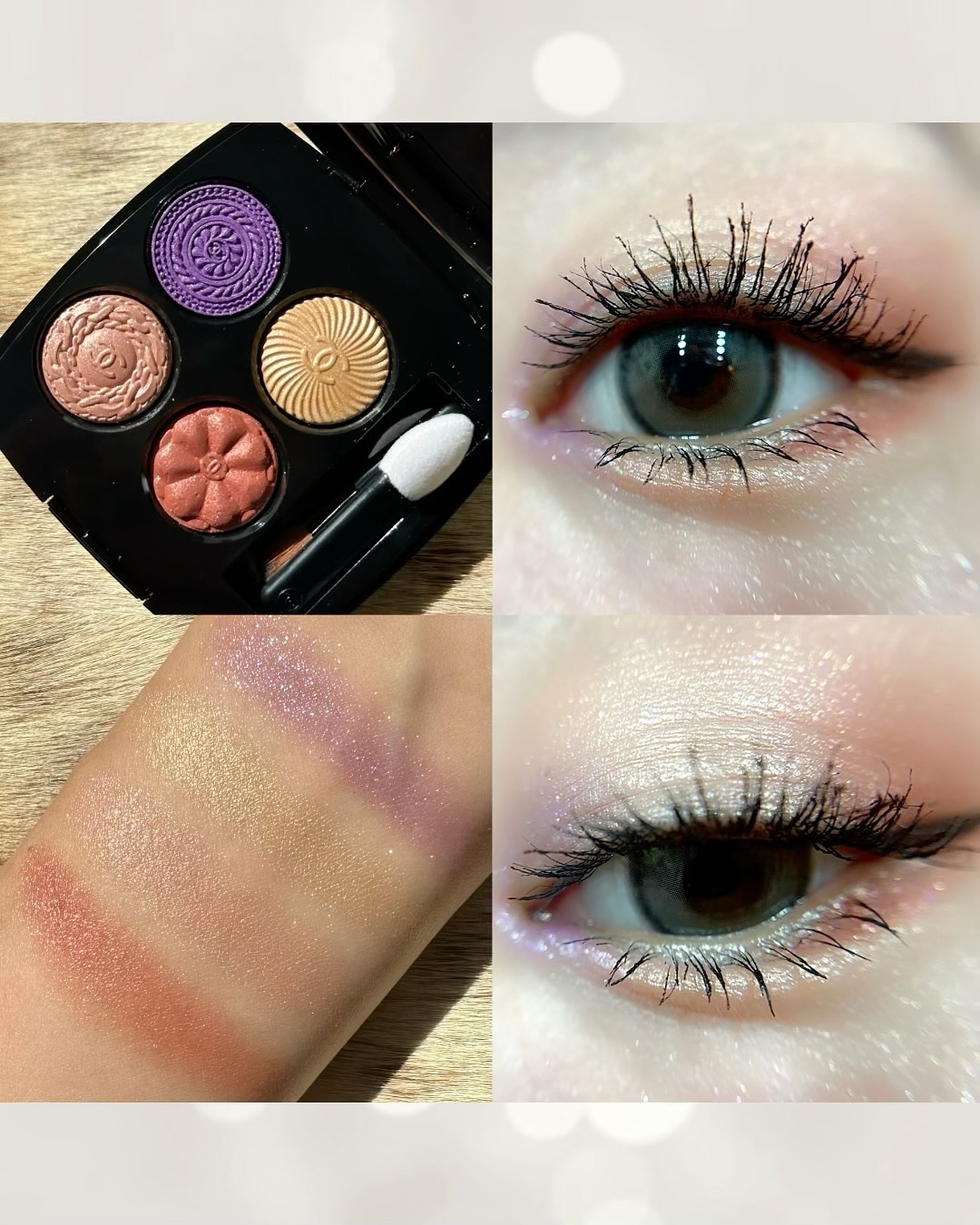 限定アイシャドウパレット】レ キャトル オンブル ブトン｜CHANELの