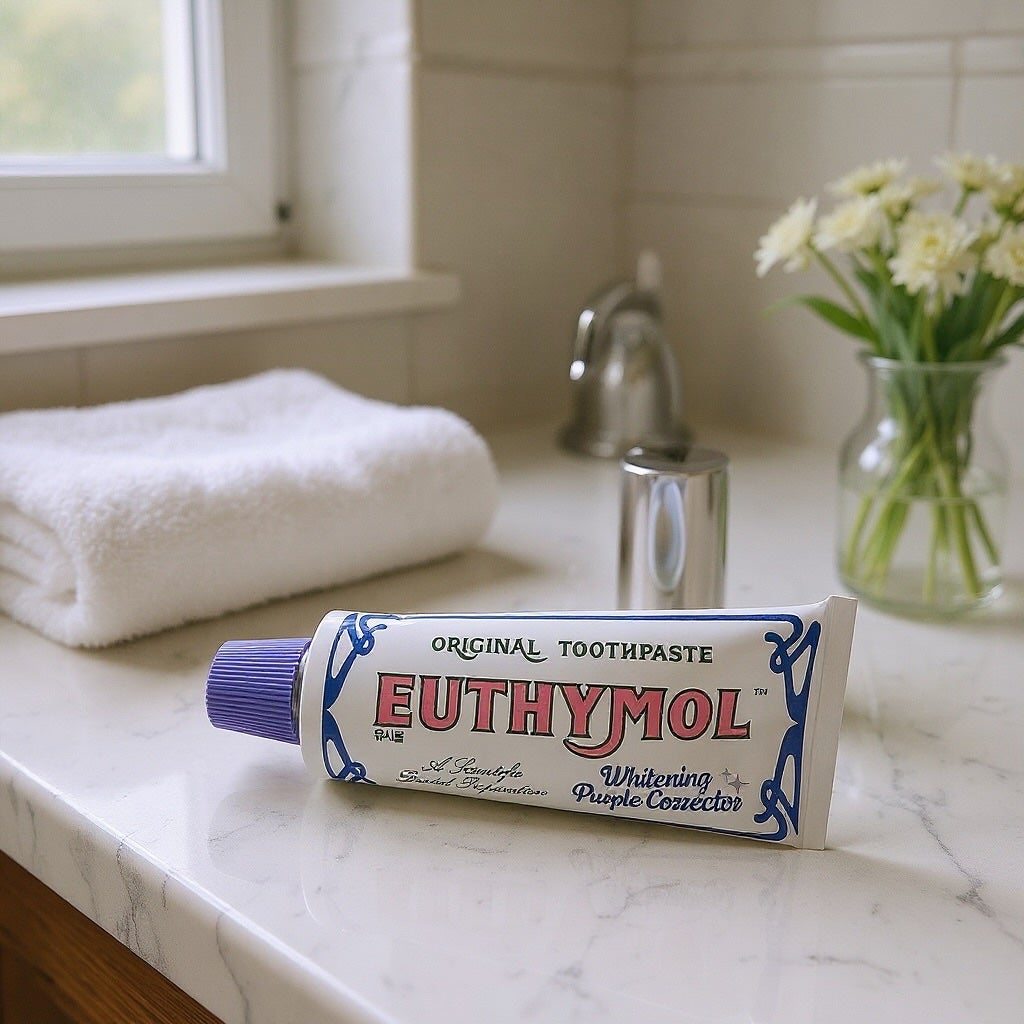 ホワイトパープル歯みがき ピーチフローラルミントの香り/EUTHYMOL/歯磨き粉を使ったクチコミ(1枚目)