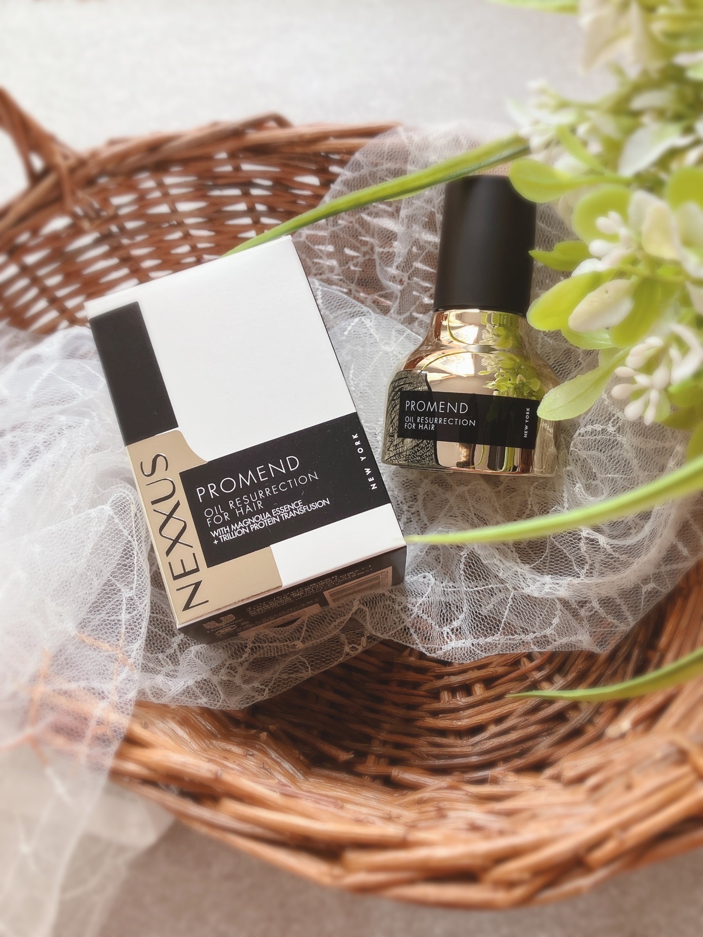 ネクサス プロメンド オイルリザレクション ヘアオイル/NEXXUS(ネクサス)/ヘアオイルを使ったクチコミ（1枚目）