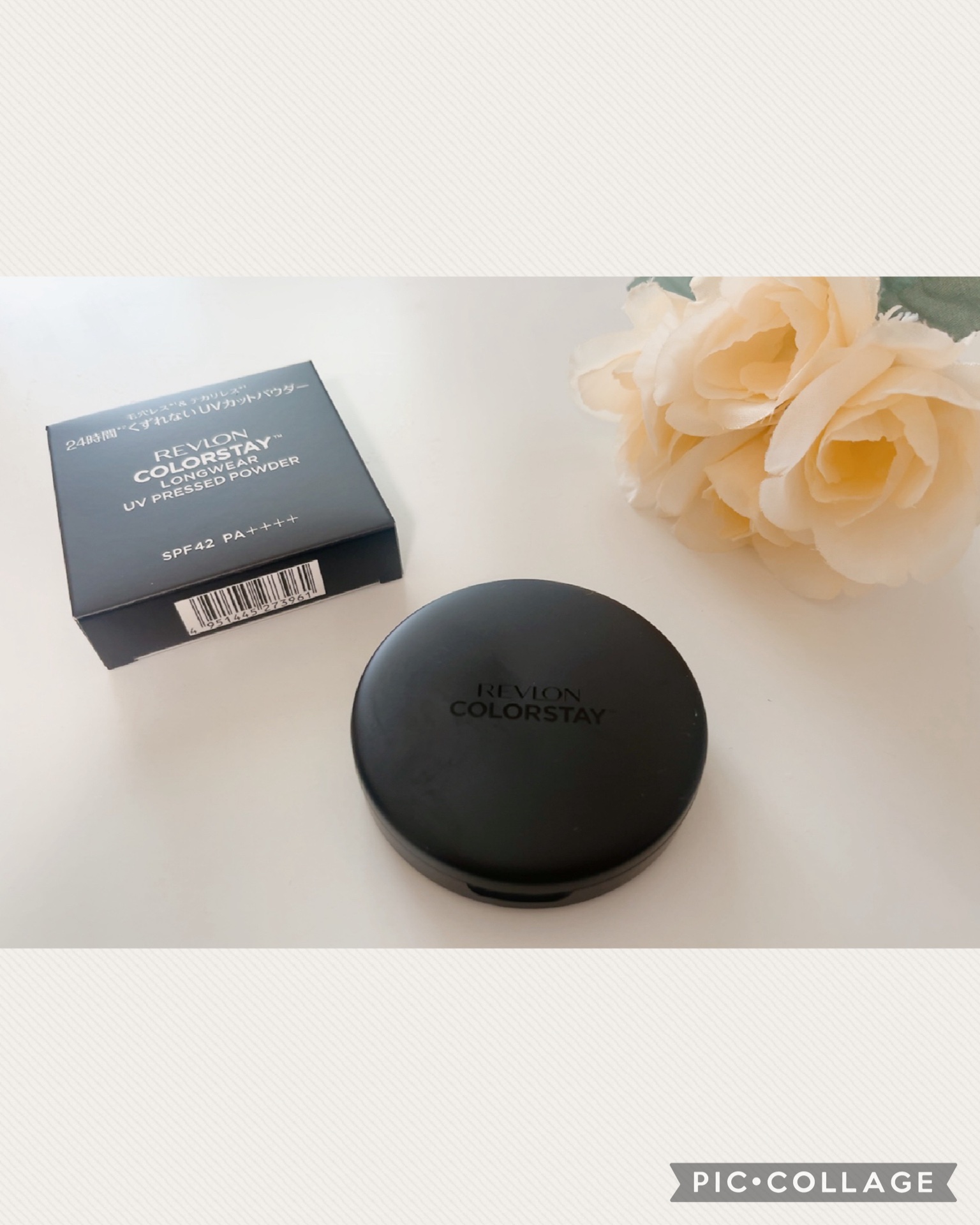 レブロン カラーステイ ロングウェア UV プレスト パウダー/REVLON/プレストパウダーを使ったクチコミ（1枚目）