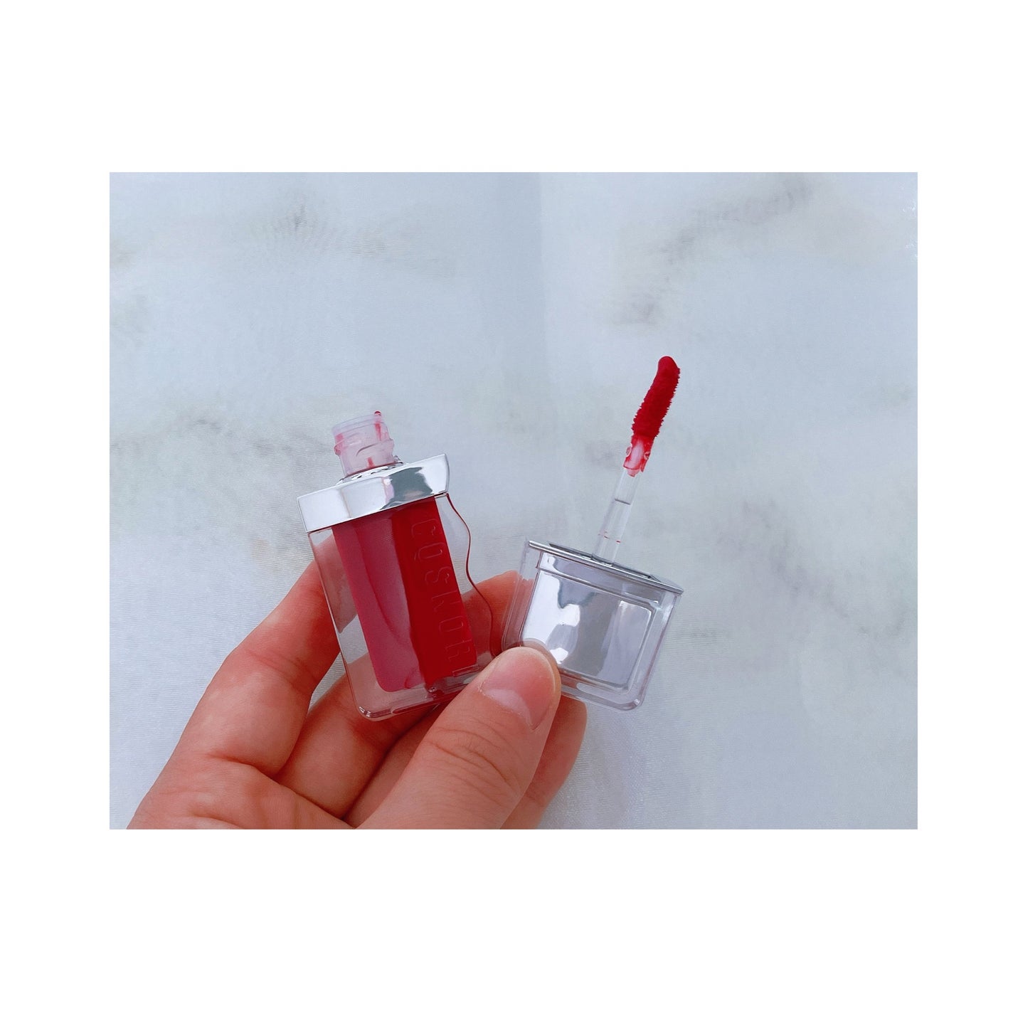 フローウェーブティント/COSNORI/リップティントを使ったクチコミ(2枚目)