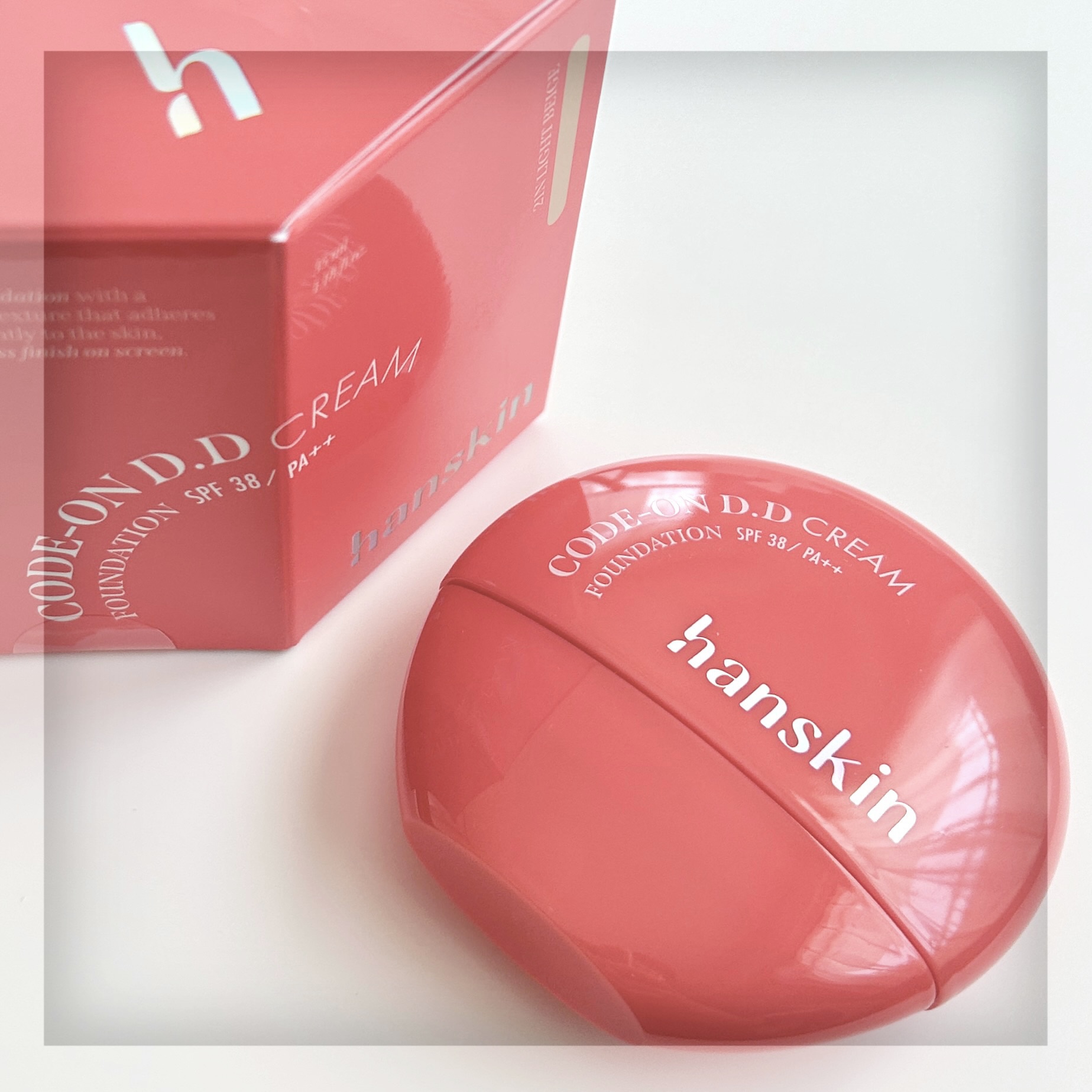 CODEON DDクリームファンデーション/ハンスキン/クリーム・エマルジョンファンデーションを使ったクチコミ（1枚目）