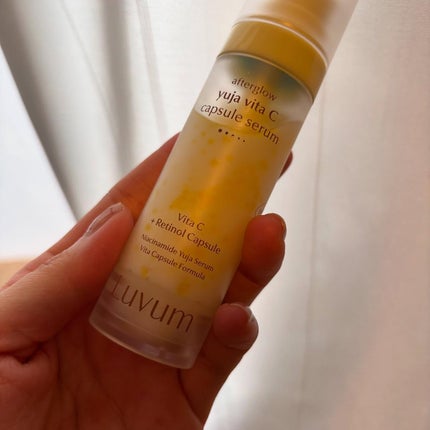 Luvum アフターグロウゆずビタCカプセルセラムのクチコミ「美肌になりたいならyeppeuda②
続いてはこちらstep②💁♀️
Yuja Vita.....」(1枚目)