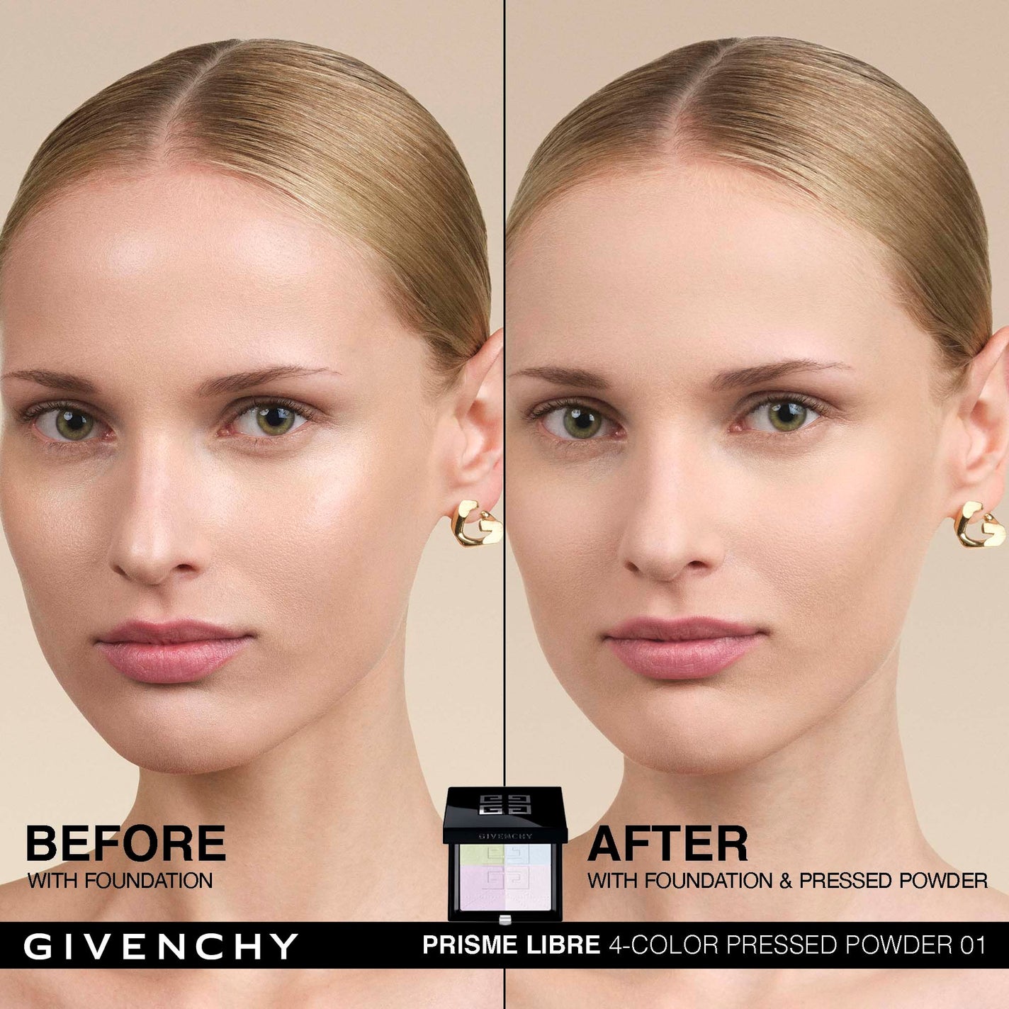 プリズム・リーブル・プレストパウダー /GIVENCHY/プレストパウダーを使ったクチコミ(3枚目)