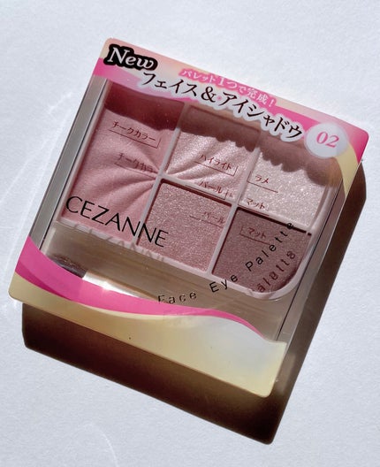 フェイスアイパレット/CEZANNE/アイシャドウを使ったクチコミ(1枚目)
