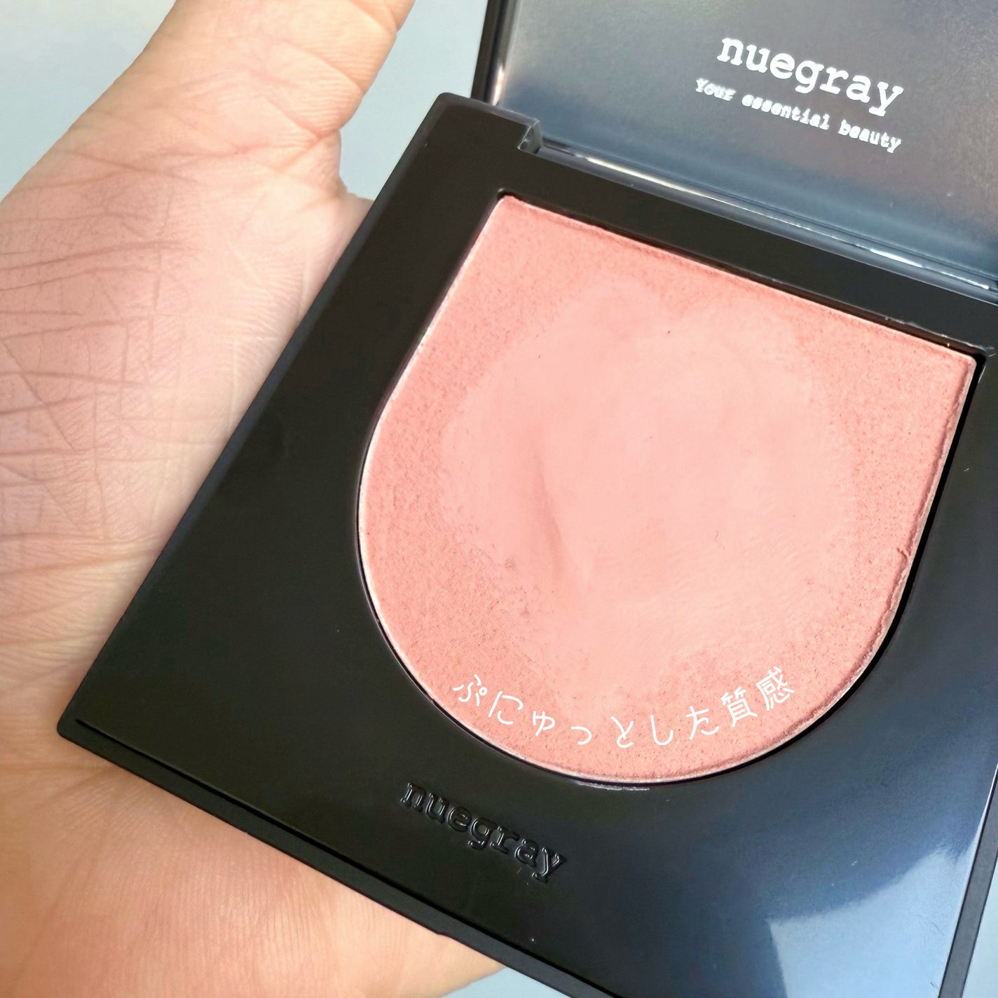 スウェイチークブラッシャー/nuegray/ジェル・クリームチークを使ったクチコミ(1枚目)