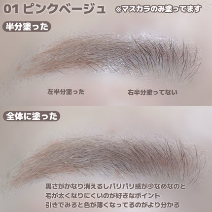 キス うす眉メーカー/KiSS/眉マスカラを使ったクチコミ(8枚目)