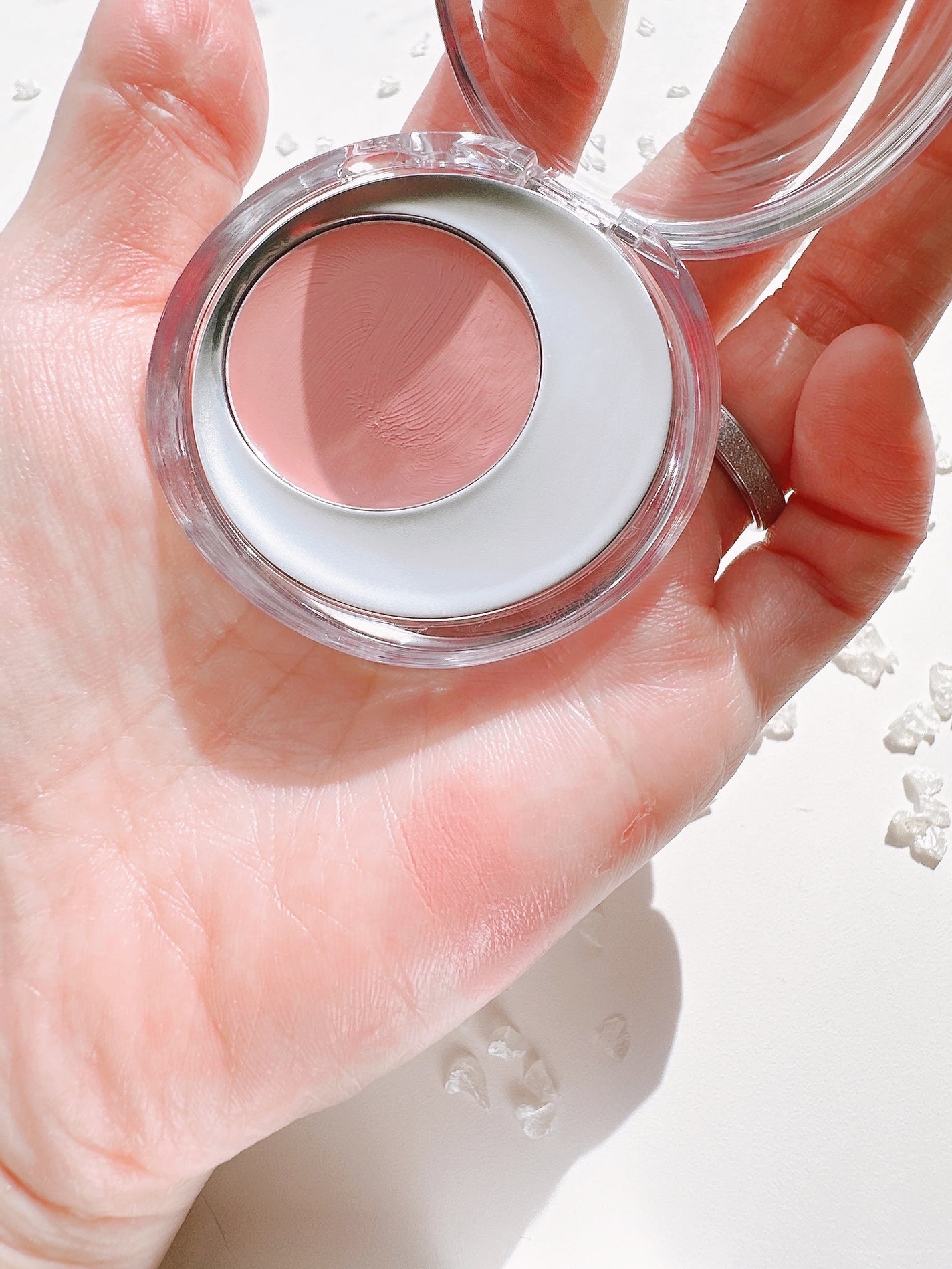 メルティングムードリップ&チーク/moonshot/ジェル・クリームチークを使ったクチコミ(7枚目)