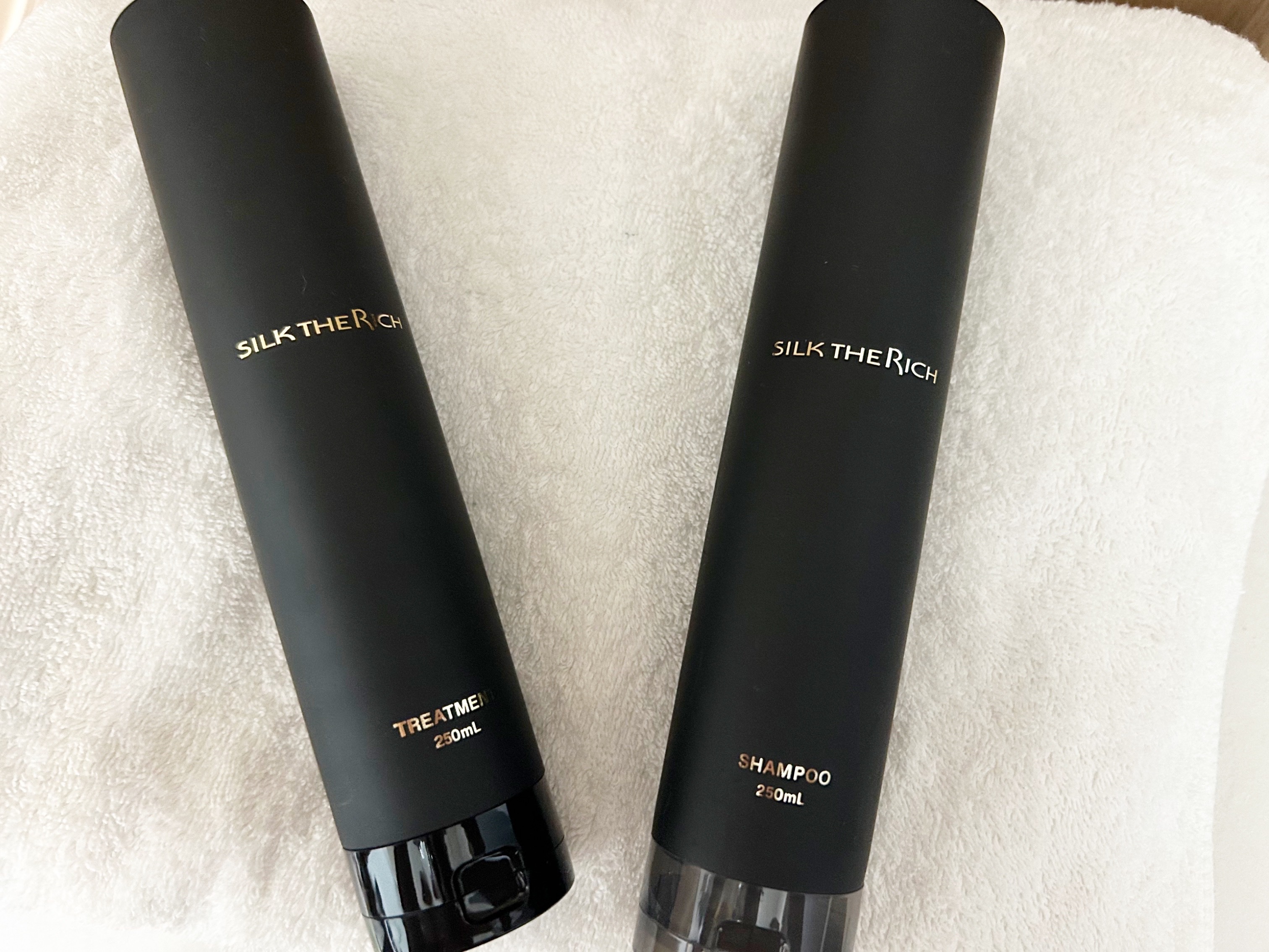 SILK THE RICH スカルプ&リペア シャンプー・トリートメント/SILK THE RICH/市販シャンプーを使ったクチコミ（1枚目）