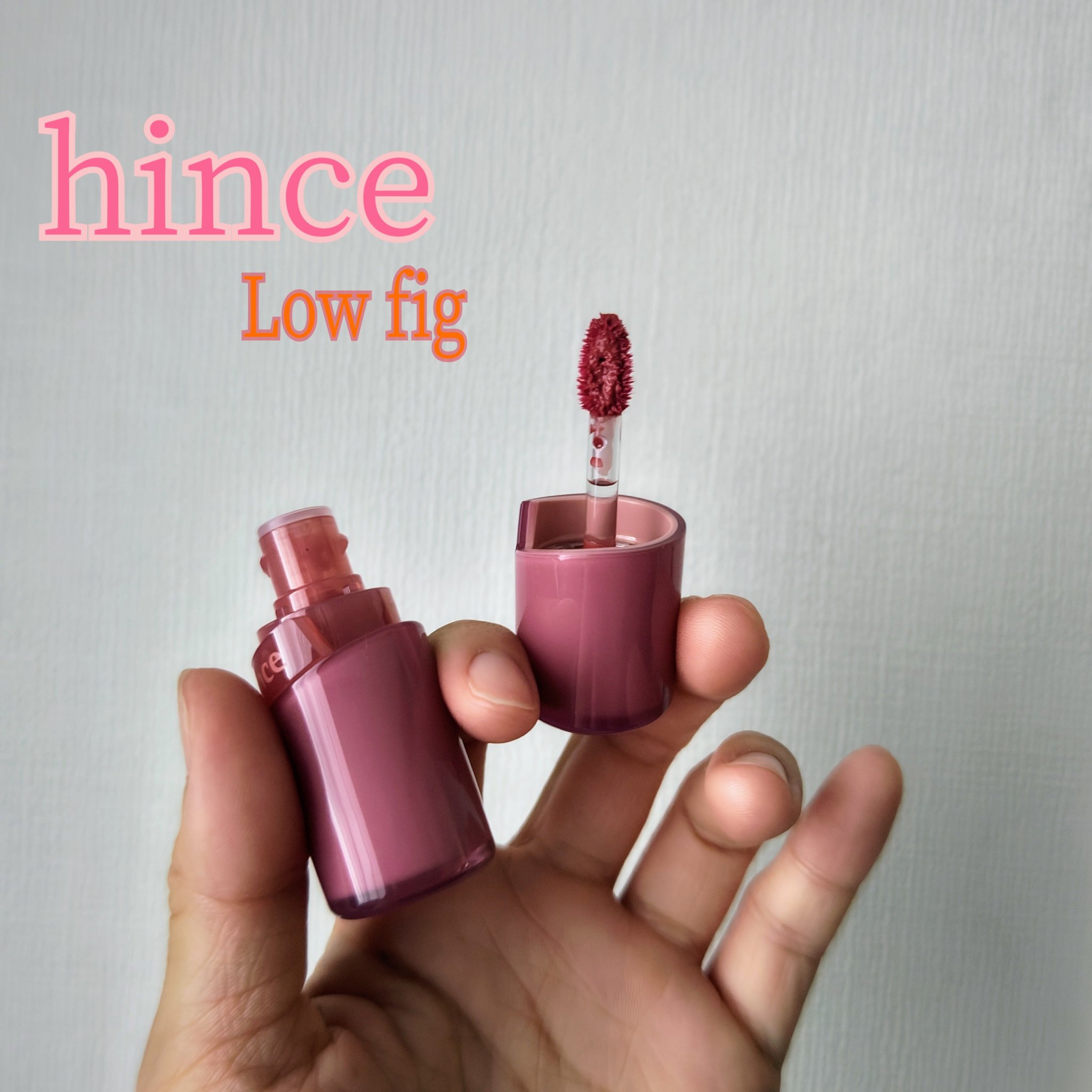 ロウグロウジェルティント/hince/リップティントを使ったクチコミ（1枚目）