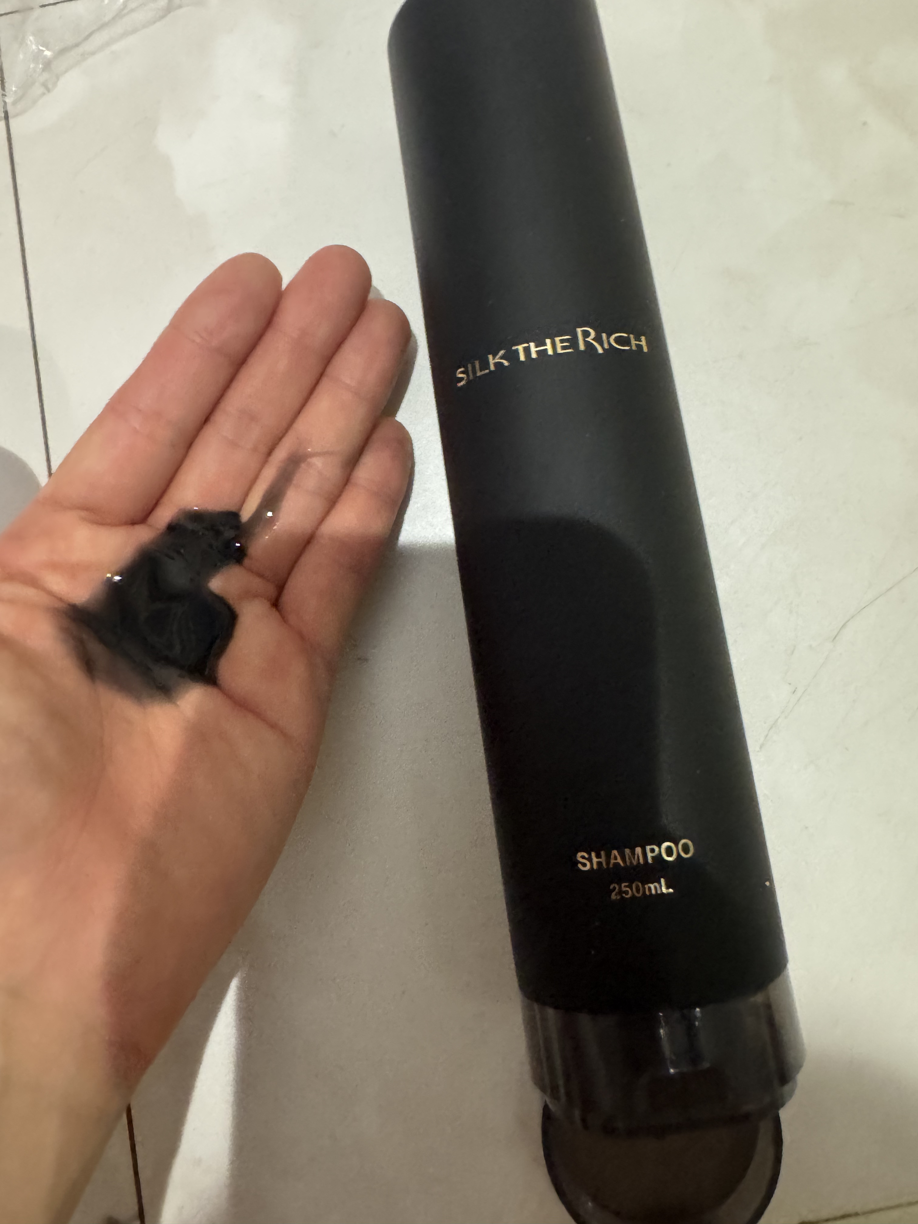 SILK THE RICH スカルプ&リペア シャンプー・トリートメント/SILK THE RICH/市販シャンプーを使ったクチコミ（2枚目）