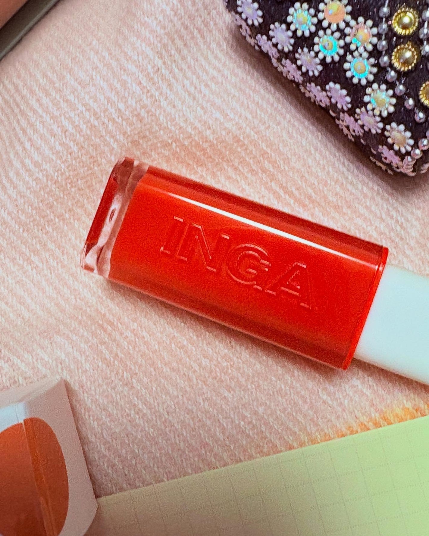 ウォーターグローリップティント/INGA/リップティントを使ったクチコミ(7枚目)