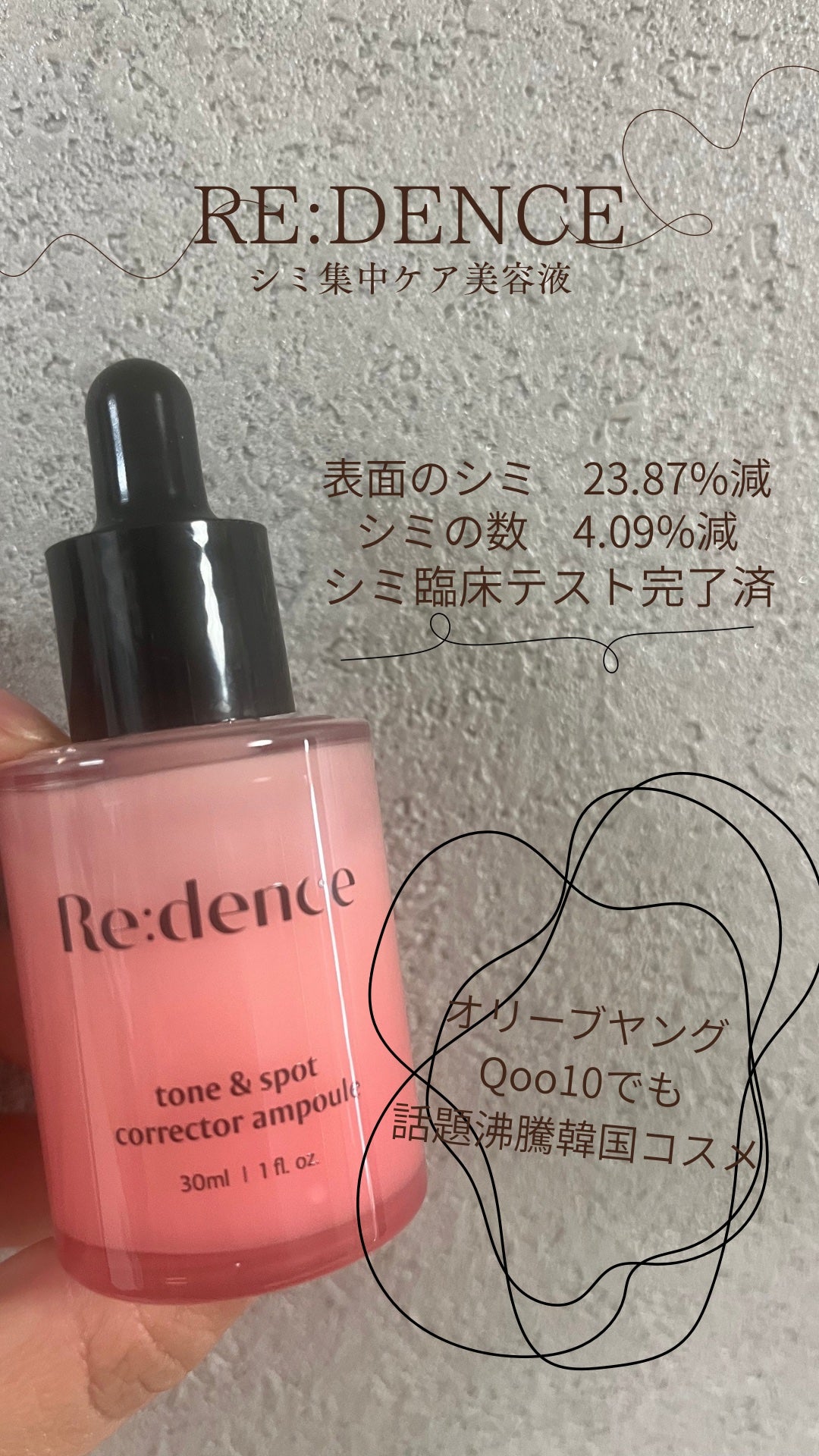 リデンス チェリートーン&スポットコレクターアンプル/redence/美容液を使ったクチコミ(1枚目)