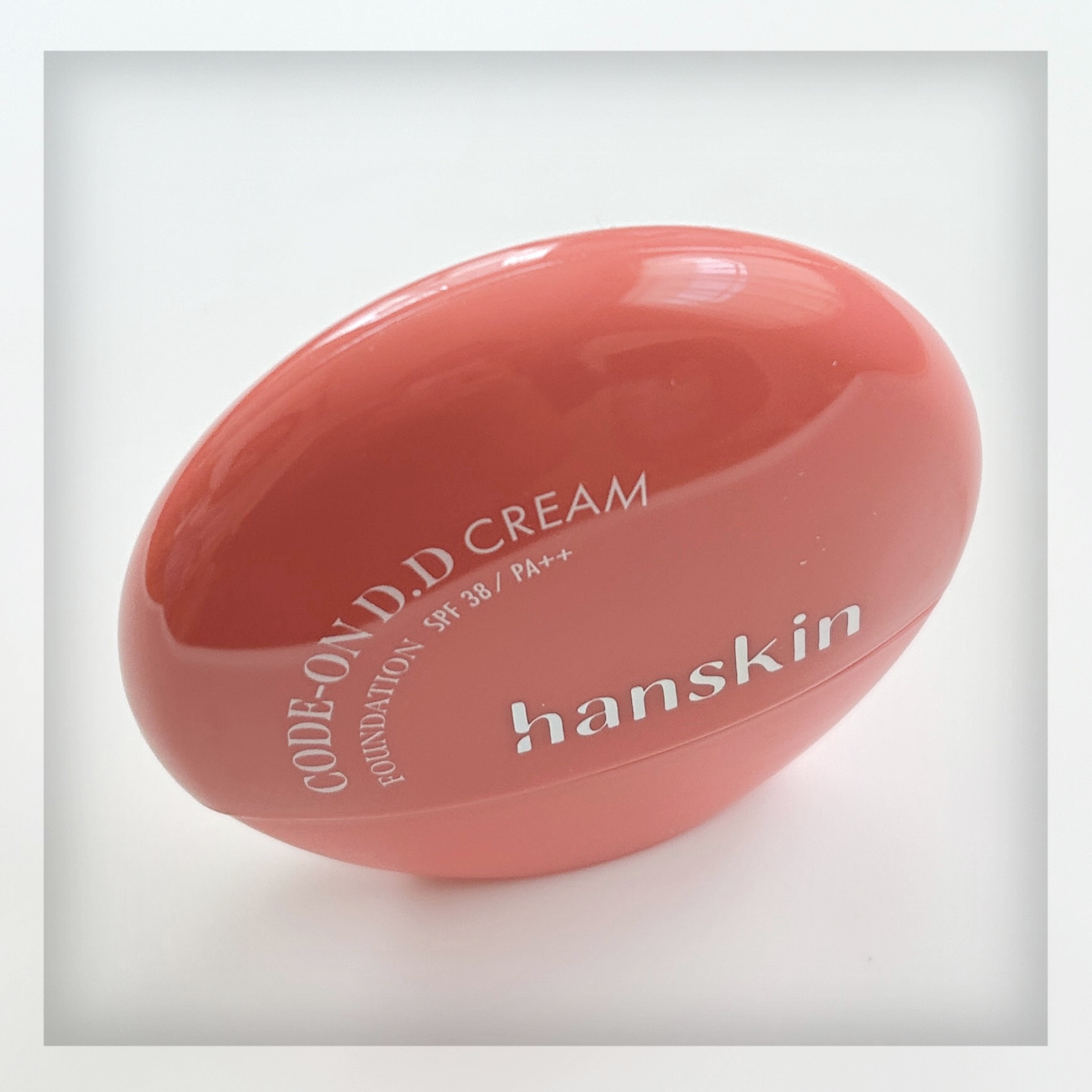 CODEON DDクリームファンデーション/ハンスキン/クリーム・エマルジョンファンデーションを使ったクチコミ（2枚目）