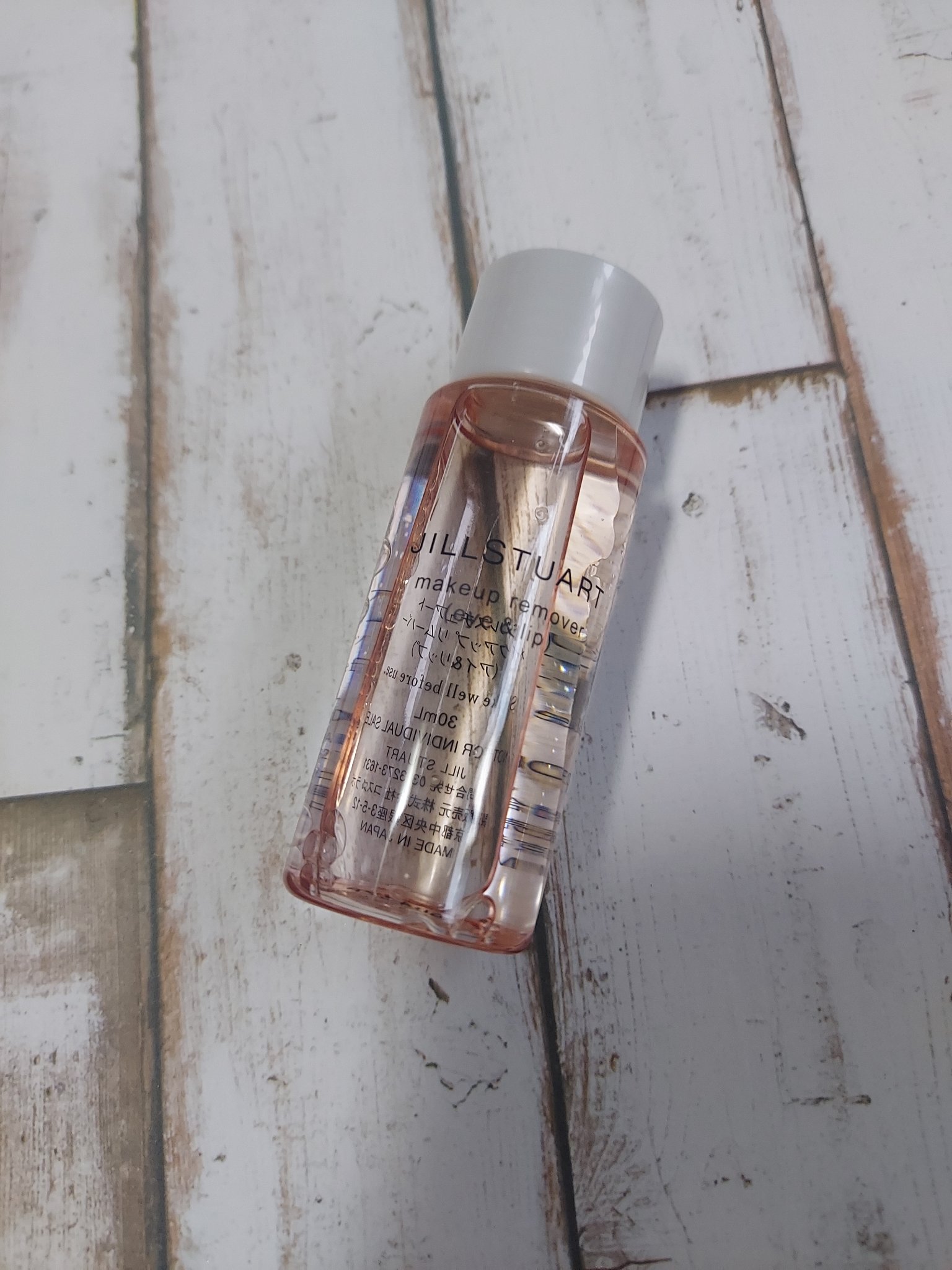 JILL STUART メイクアップ リムーバー（アイ＆リップ）のクチコミ「JILL STUARTメイクアップ リムーバー
目に染みたりすることなく、よく落ちました。ジル.....」（1枚目）