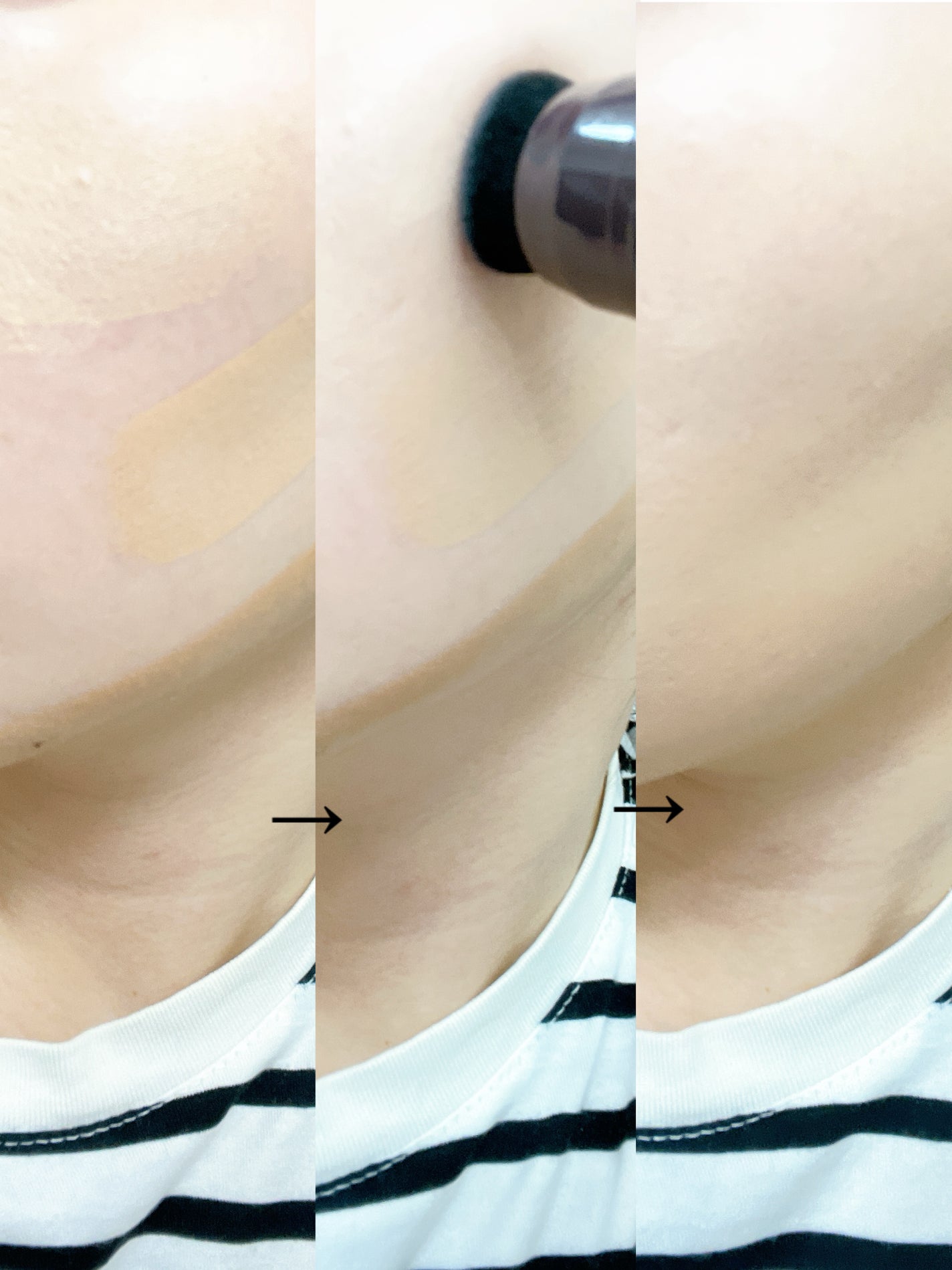 オブジェ ナチュラルカバーファンデーション SPF50+ PA++++/オブジェ/その他ファンデーションを使ったクチコミ(4枚目)