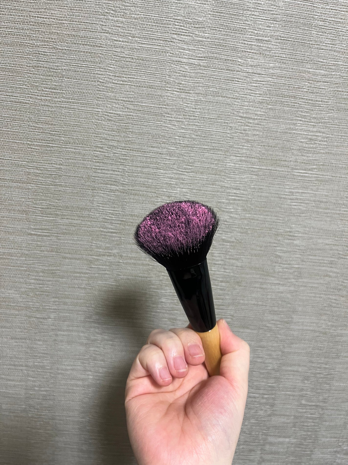 ぜんぜんチクチクしないチークブラシ/ウエルシア/メイクブラシを使ったクチコミ(3枚目)