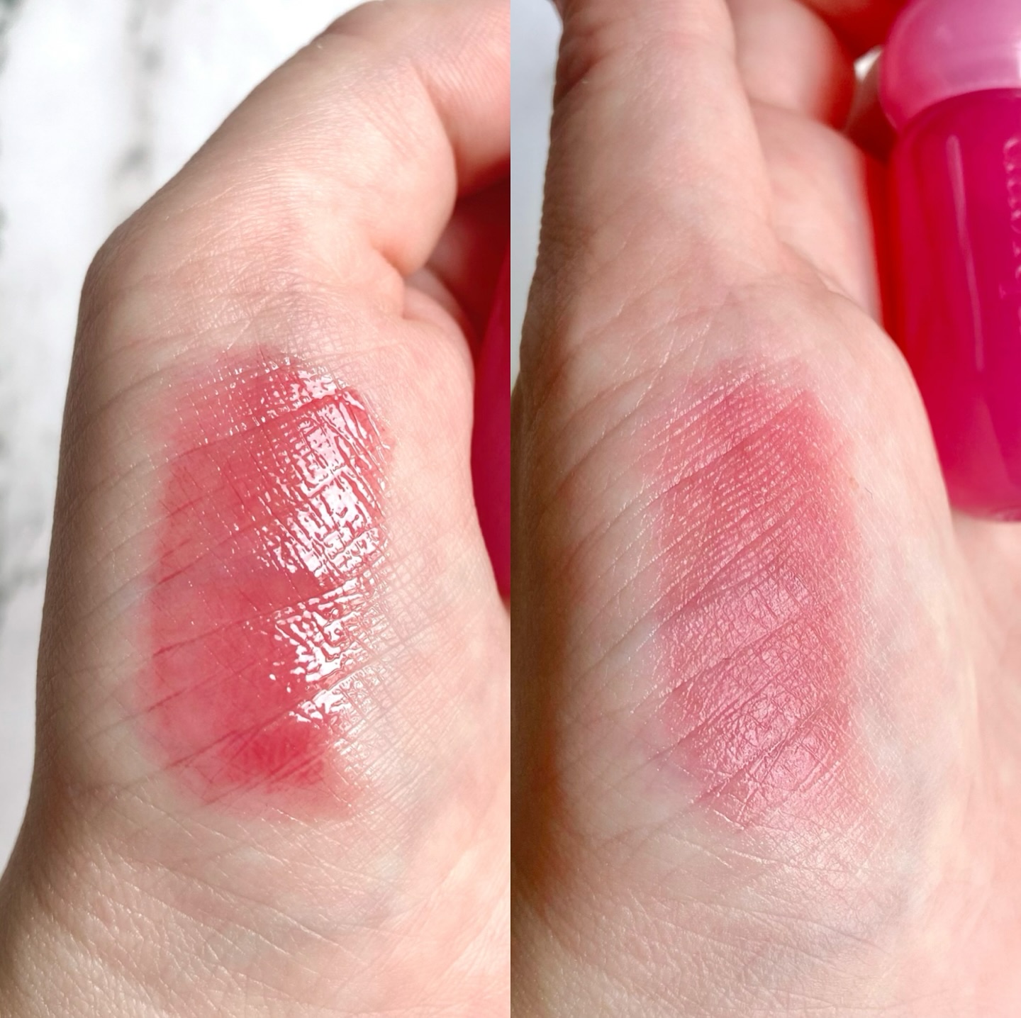 ジューシーデューイグロウティント 13 ミキシングチェリー/dasique/リップティントを使ったクチコミ（1枚目）