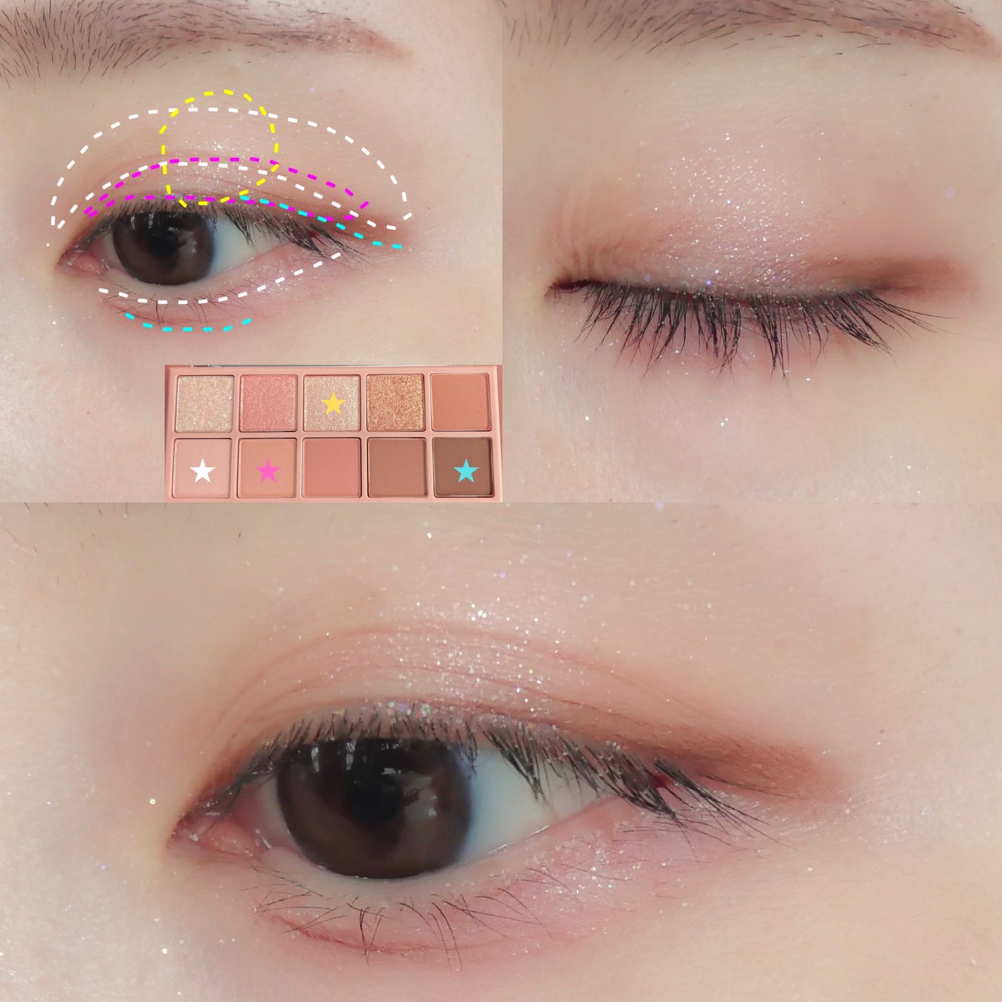 ベターザンパレット/rom&nd/アイシャドウパレットを使ったクチコミ(7枚目)