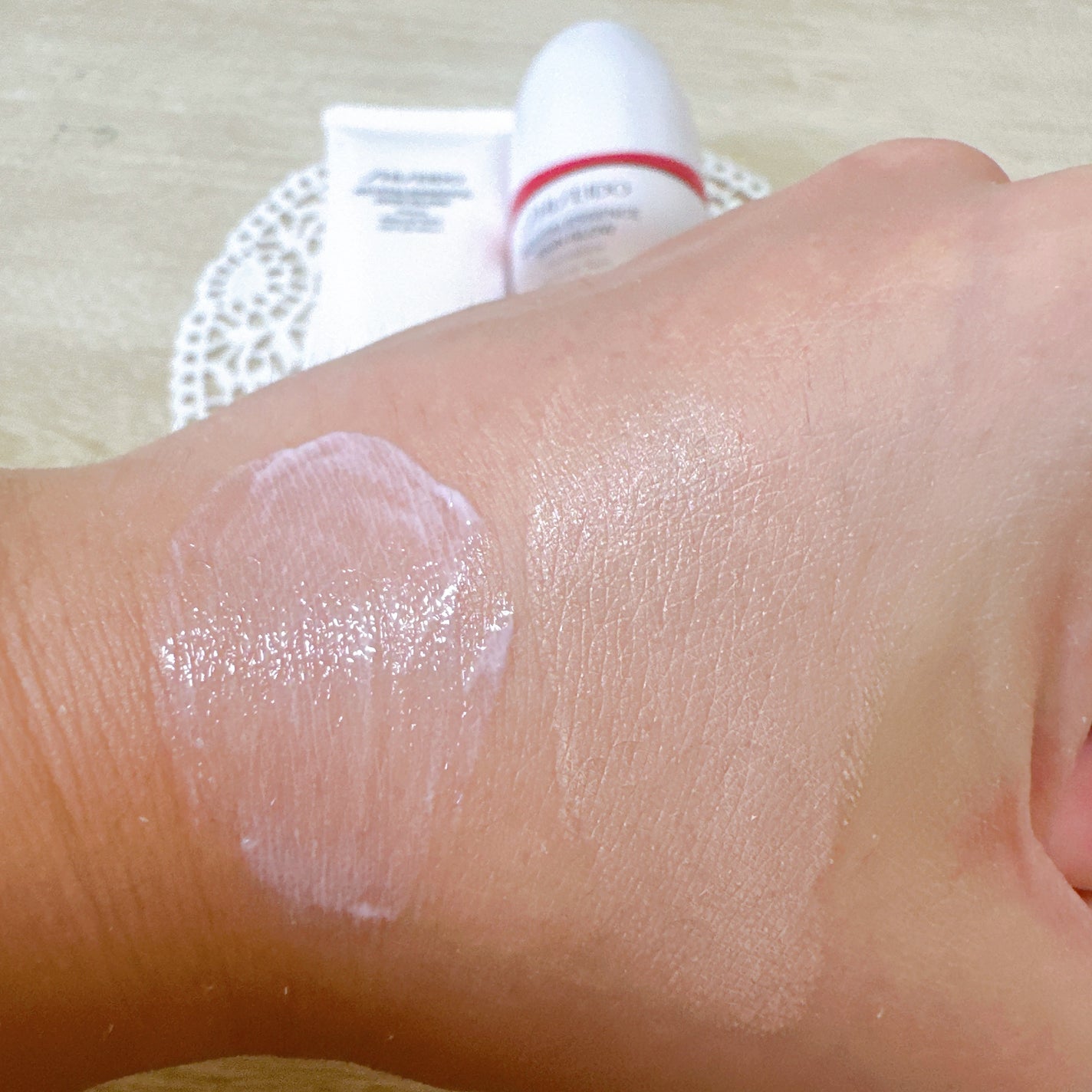 エッセンス スキングロウ ファンデーション/SHISEIDO/リキッドファンデーションを使ったクチコミ(4枚目)