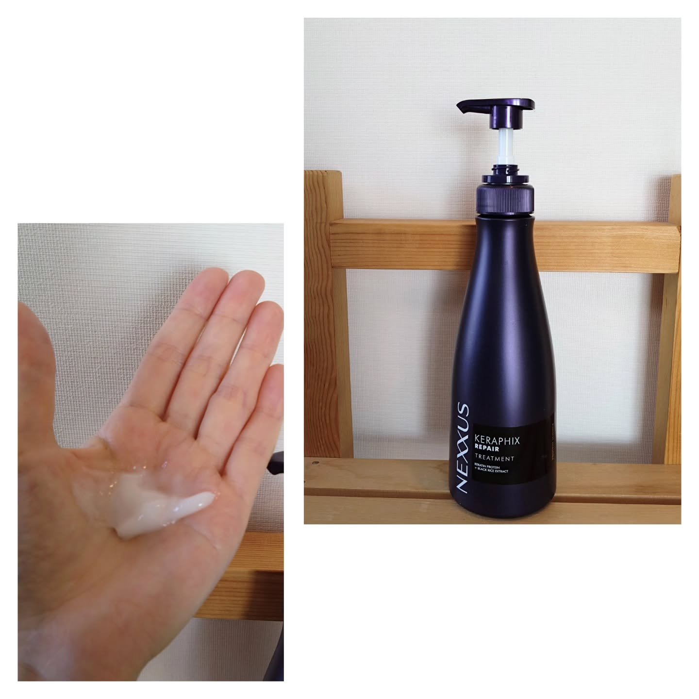 ネクサス ケラフィックスリペア シャンプー/トリートメント/NEXXUS(ネクサス)/市販シャンプーを使ったクチコミ（3枚目）