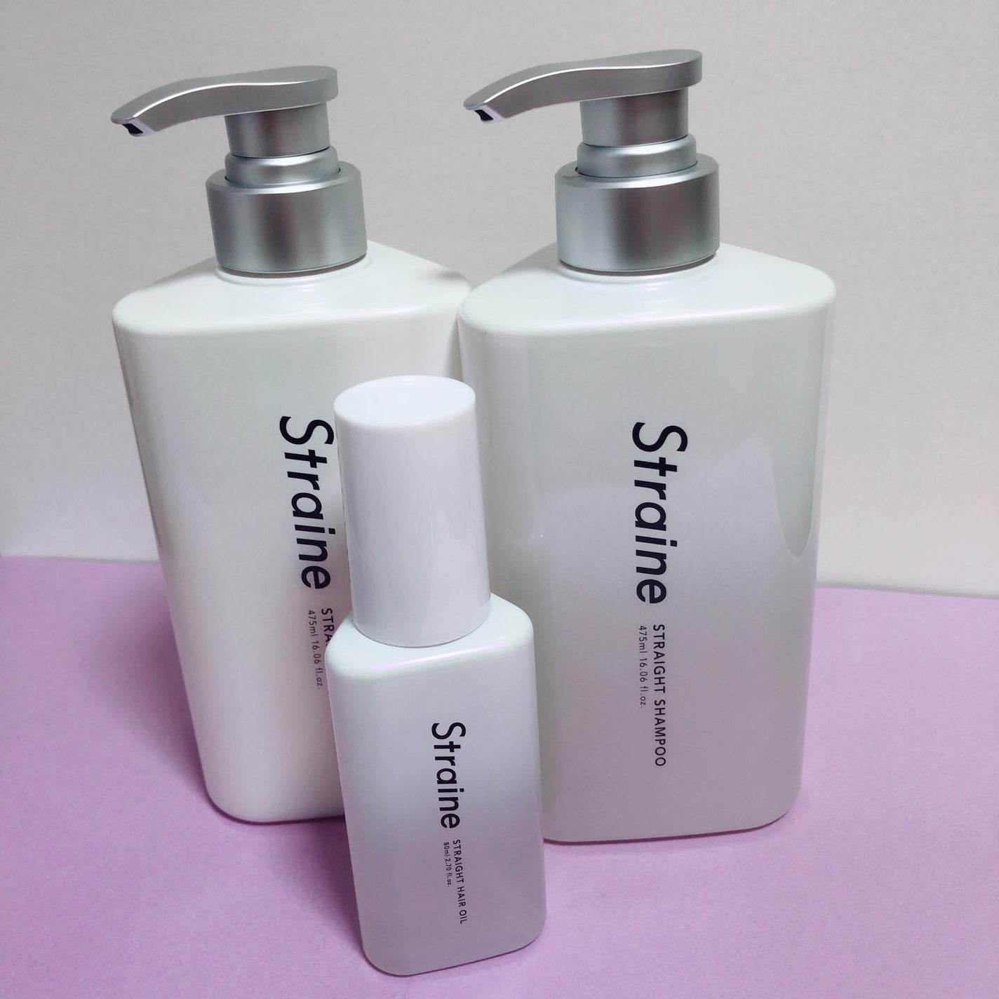 ストレートシャンプー/ストレートトリートメント ホワイトブロッサムの香り/Straine/市販シャンプーを使ったクチコミ(1枚目)