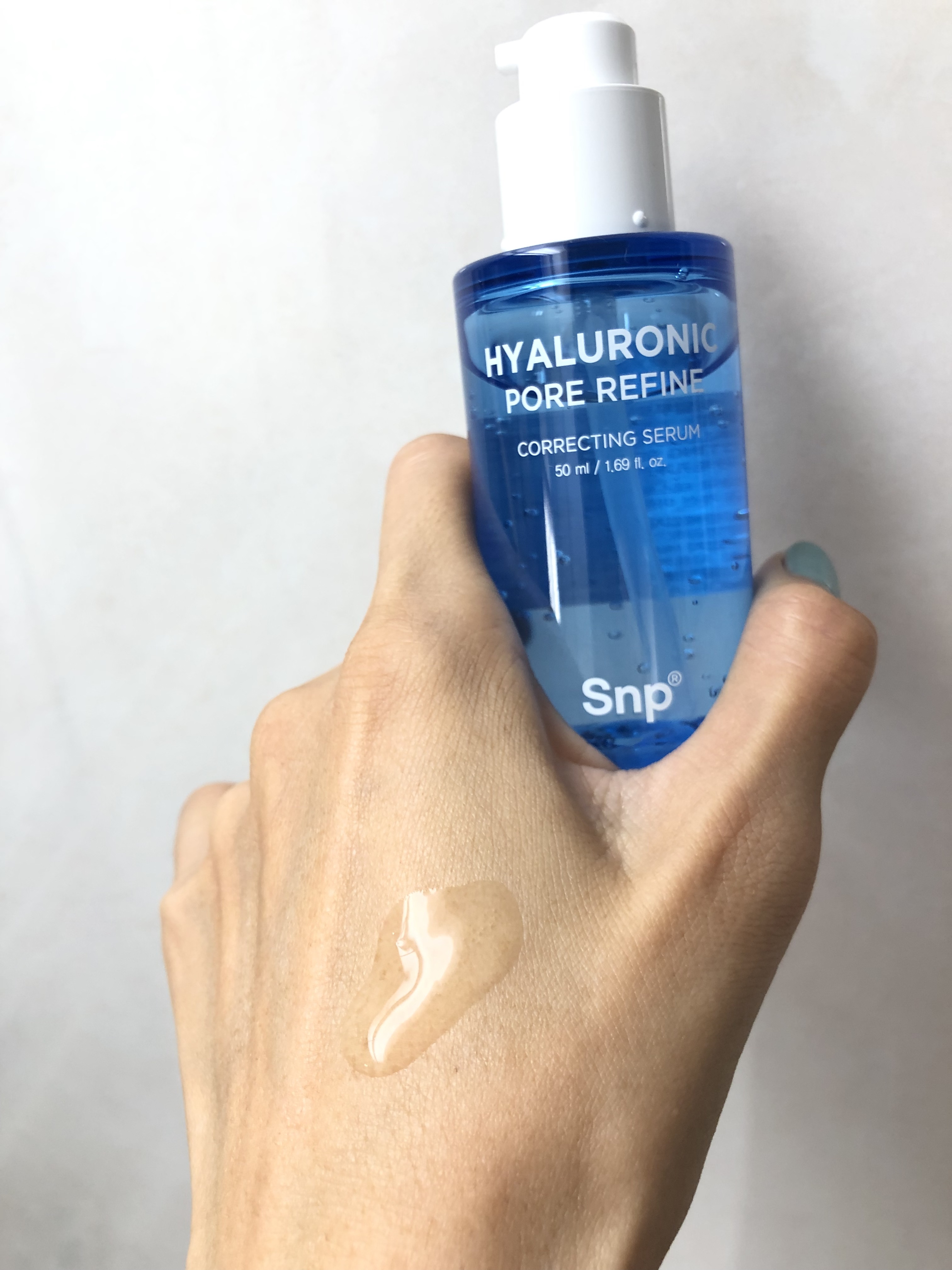 ヒアルロニック ポアリファインコレクトセラム/SNP/美容液を使ったクチコミ（2枚目）