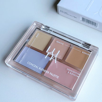 コンシールブレンダーパレット/LUNA/パレットコンシーラーを使ったクチコミ(4枚目)