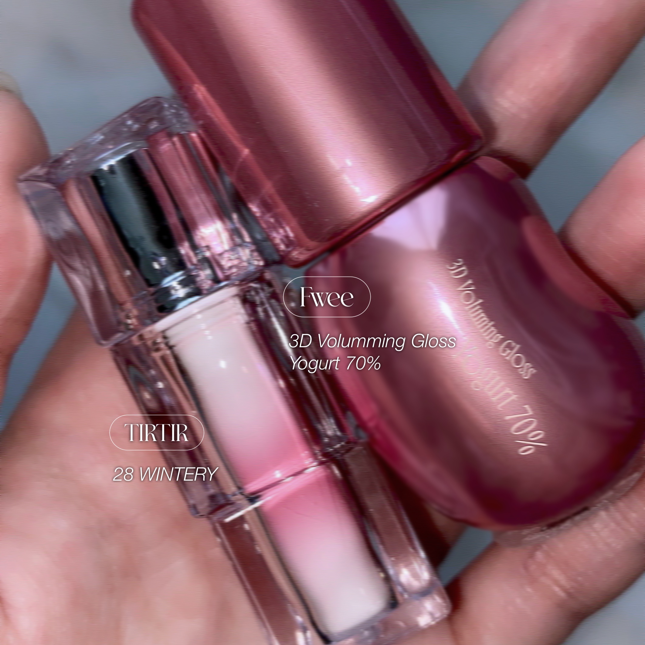 フィー 3Dボリューミンググロス/fwee/リップグロスを使ったクチコミ（1枚目）