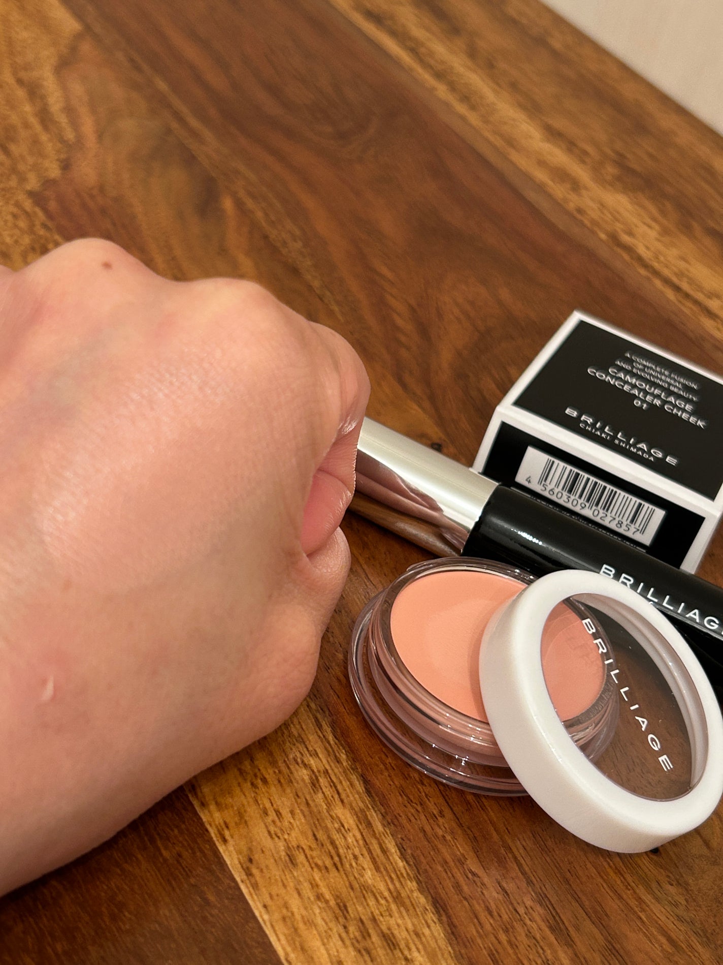 カモフラージュ コンシーラーチーク/ブリリアージュ/クリームコンシーラーを使ったクチコミ(5枚目)