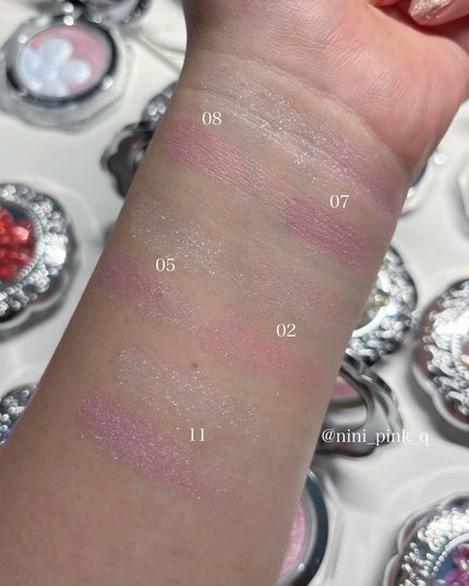 ジルスチュアート クリスタルブルーム ペタルクチュールアイズ デュオ/JILL STUART/アイシャドウパレットを使ったクチコミ(8枚目)