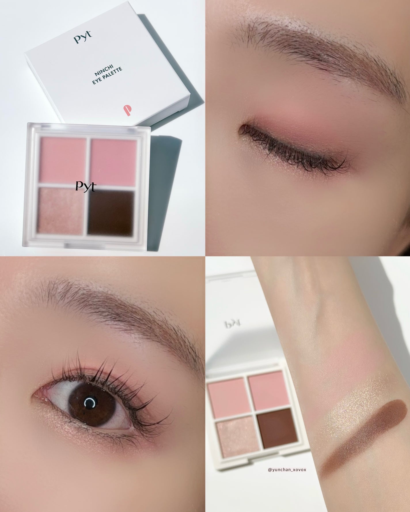 NINCHI EYEPALETTE/Pyt/アイシャドウパレットを使ったクチコミ(5枚目)