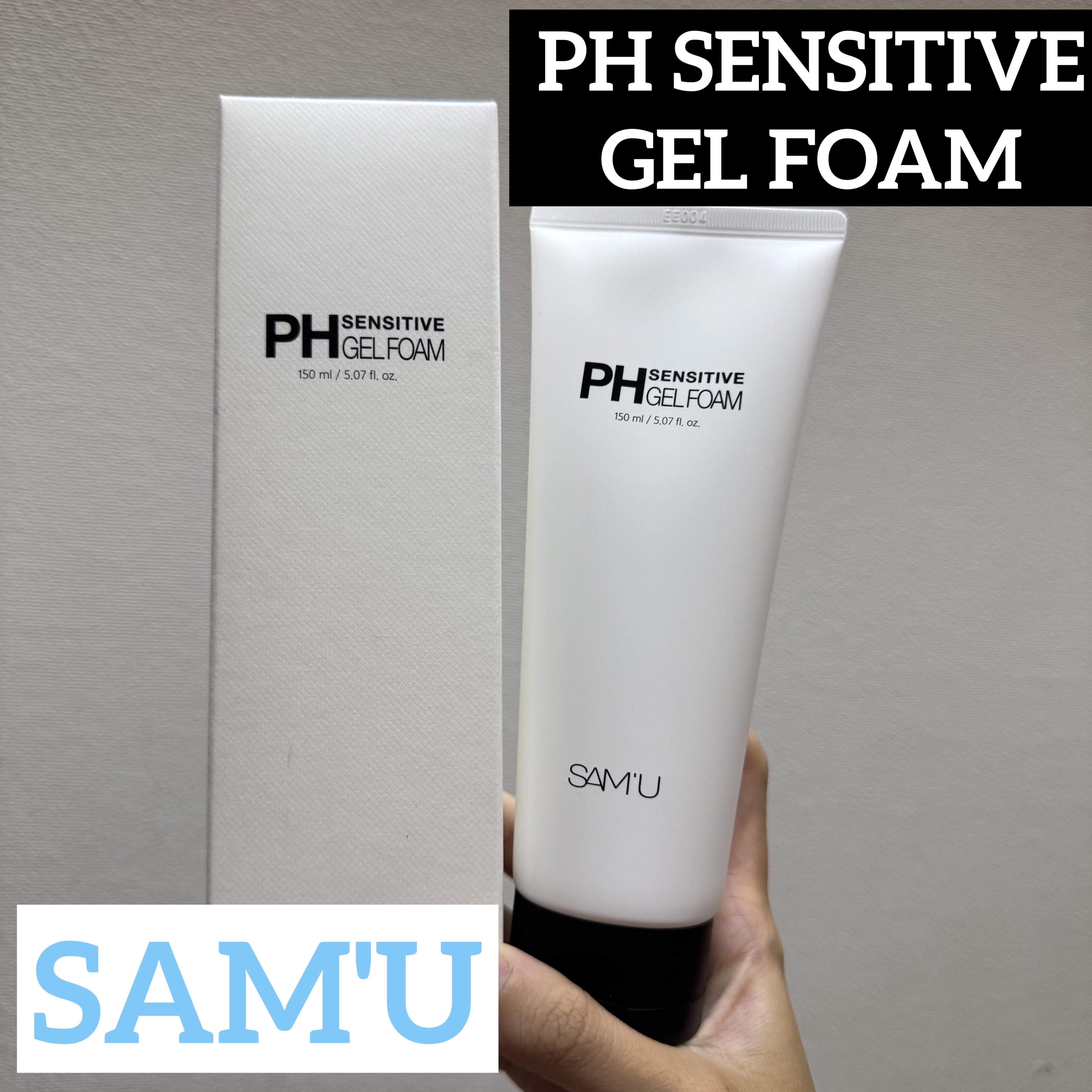 PHセンシティブジェルフォーム/SAM'U/その他洗顔料を使ったクチコミ（1枚目）