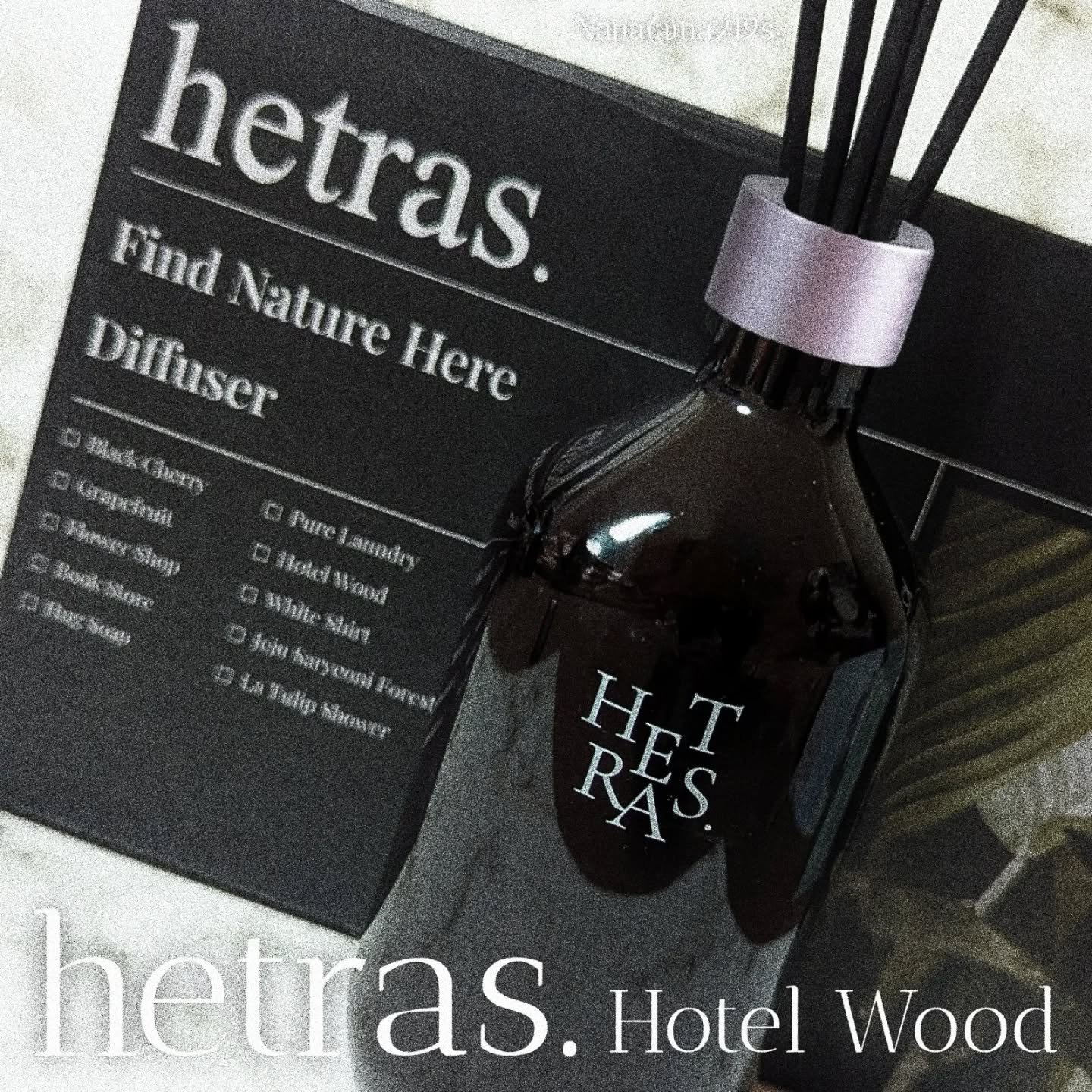 プレミアムディフューザー/hetras/ルームフレグランスを使ったクチコミ（1枚目）