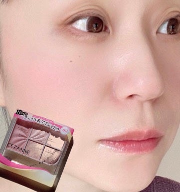 フェイスアイパレット/CEZANNE/アイシャドウを使ったクチコミ(2枚目)