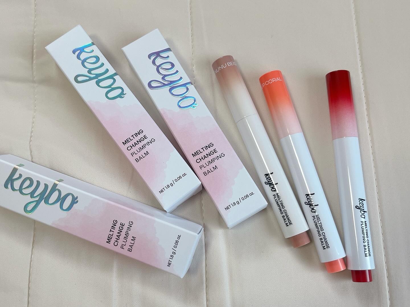 MELTING CHANGE PLUMPING BALM/keybo/口紅を使ったクチコミ（1枚目）