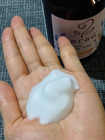 泡ボディソープ/arau.(アラウ)/ボディソープを使ったクチコミ(4枚目)