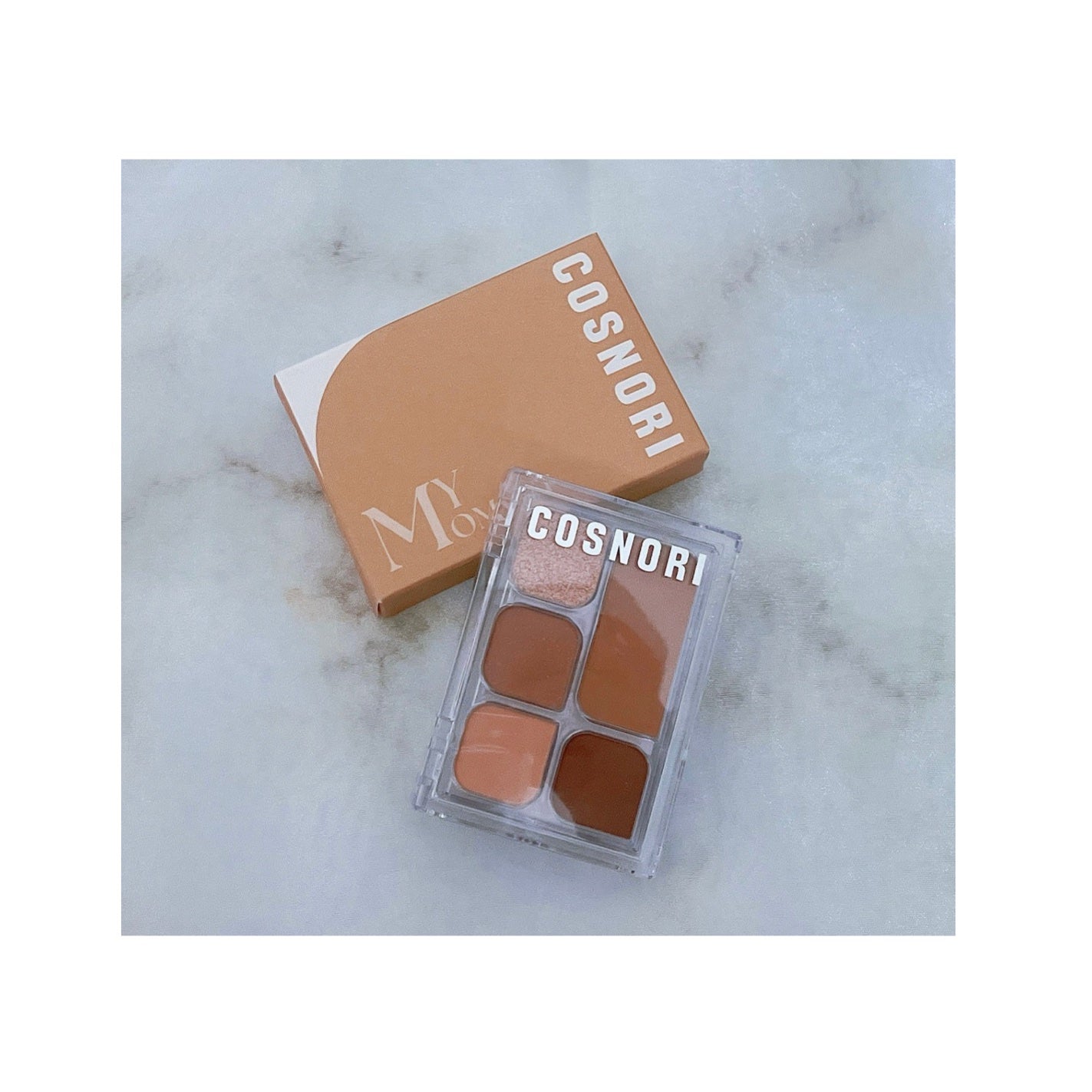 マイモーメントアイパレット/COSNORI/アイシャドウパレットを使ったクチコミ(1枚目)