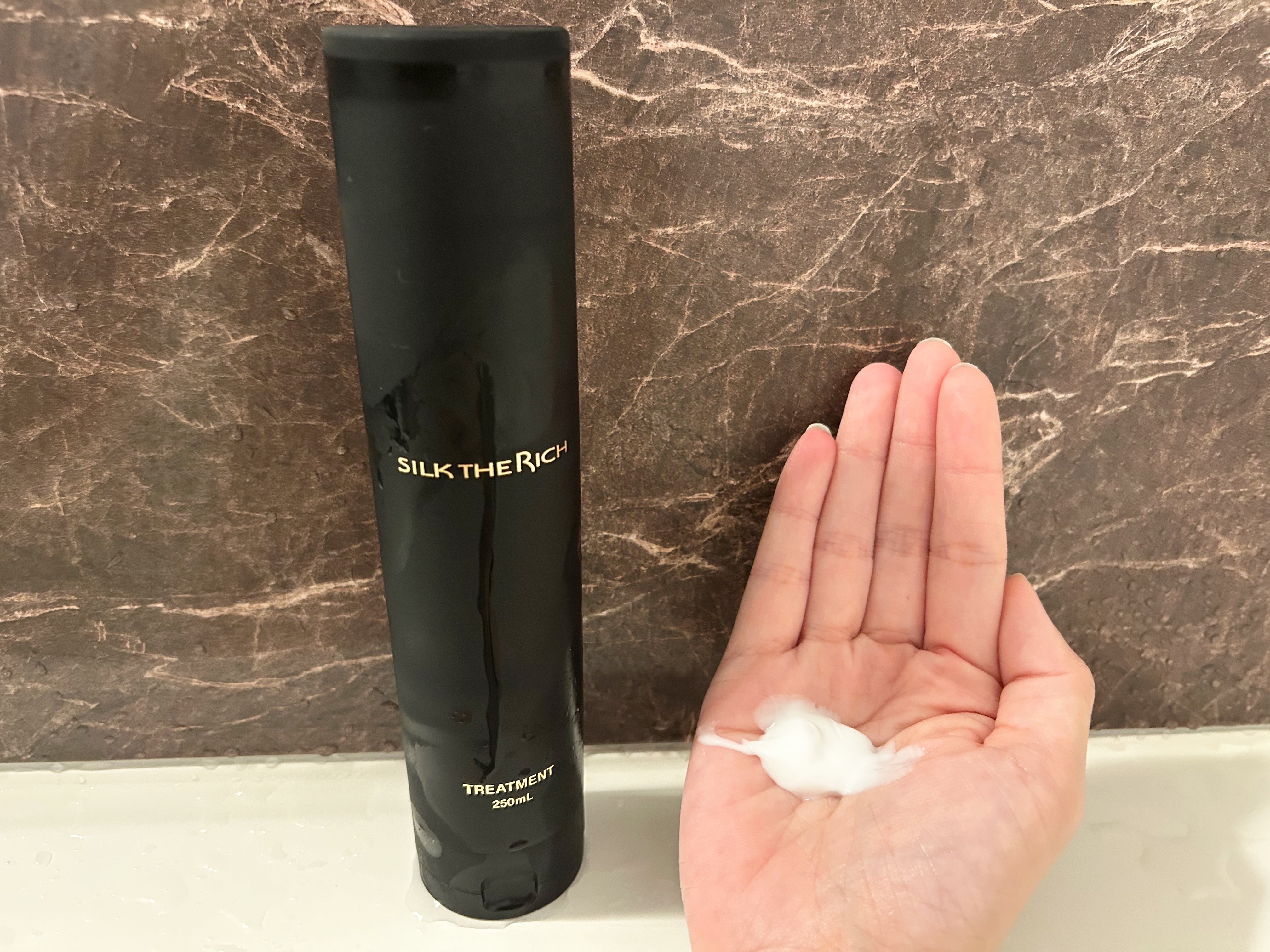 SILK THE RICH スカルプ&リペア シャンプー・トリートメント/SILK THE RICH/市販シャンプーを使ったクチコミ（3枚目）
