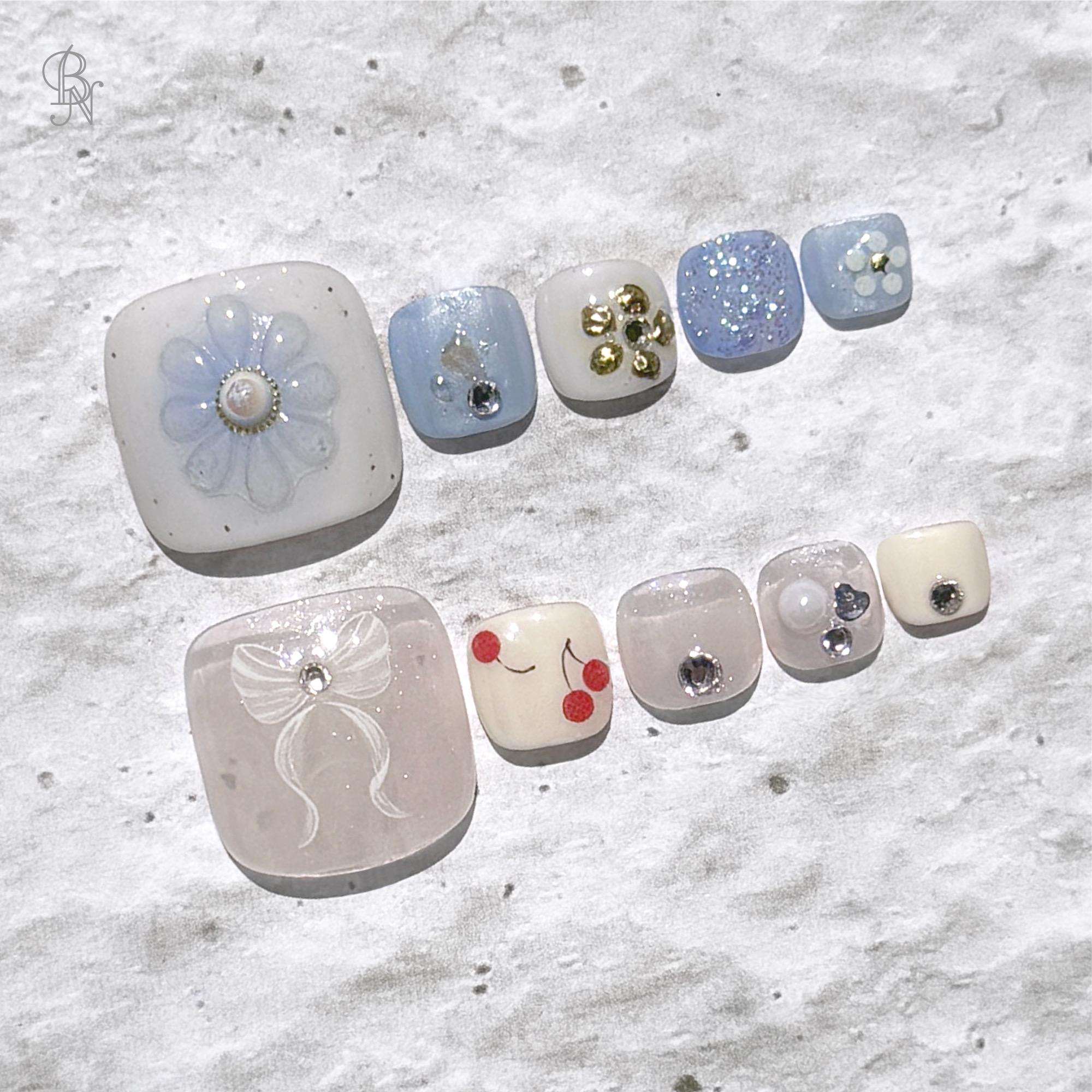 LAMUSE　ラミューズ　ネイルシール/ビー・エヌ/ネイルシールを使ったクチコミ（1枚目）