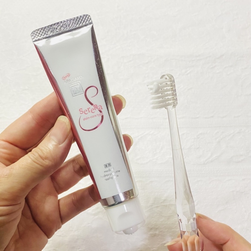 アパガードクリスタル歯ブラシ/アパガード/歯ブラシを使ったクチコミ（2枚目）