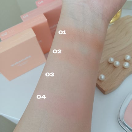 シームレスウェアクッション/wakemake/クッションファンデーションを使ったクチコミ(5枚目)