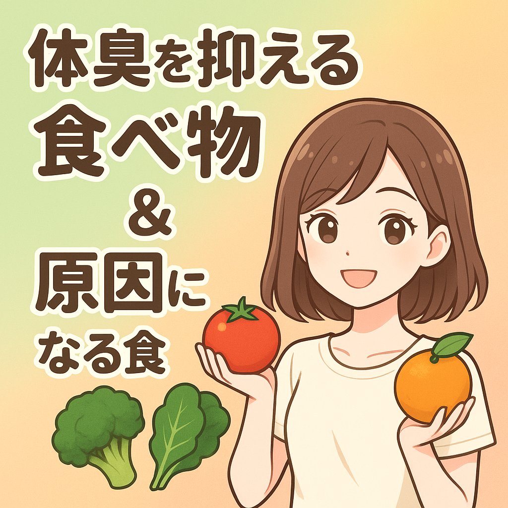 B.A B.A ザ ローションSのクチコミ「体臭を抑える食べ物知ってる？💐

逆に原因になる食べ物もチェック！

「最近、汗や体の匂いが気.....」（1枚目）